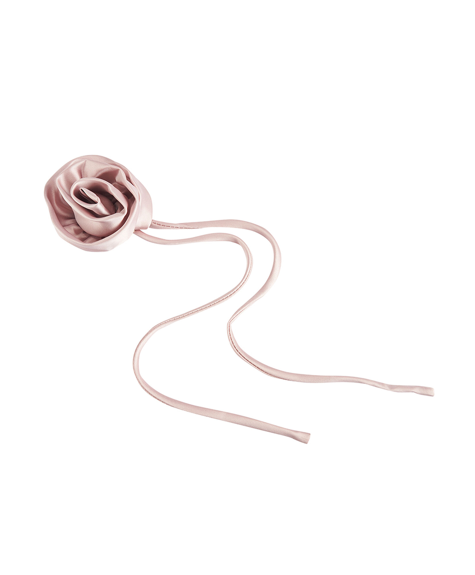 Colet mujer flor rosada Colet mujer flor rosada