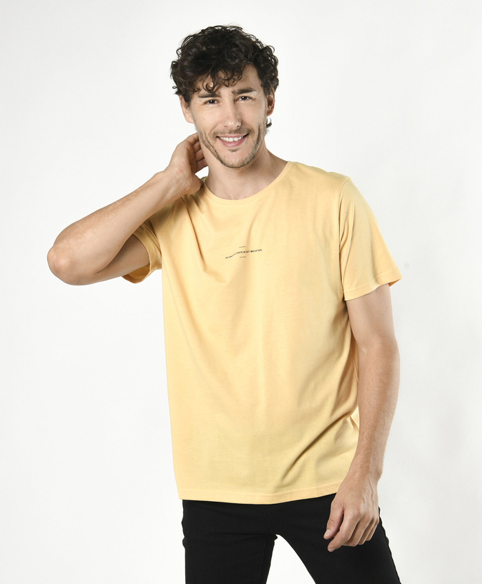 Polera hombre estampado etiquetas Polera hombre estampado etiquetas