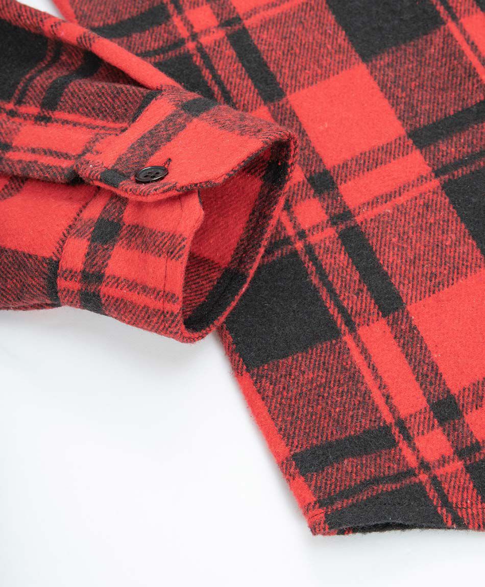 Chaqueta hombre le&ntilde;adora roja