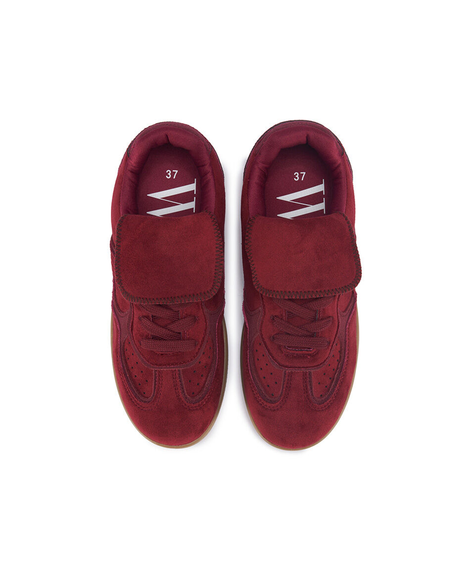 Zapatilla mujer vintage lengua