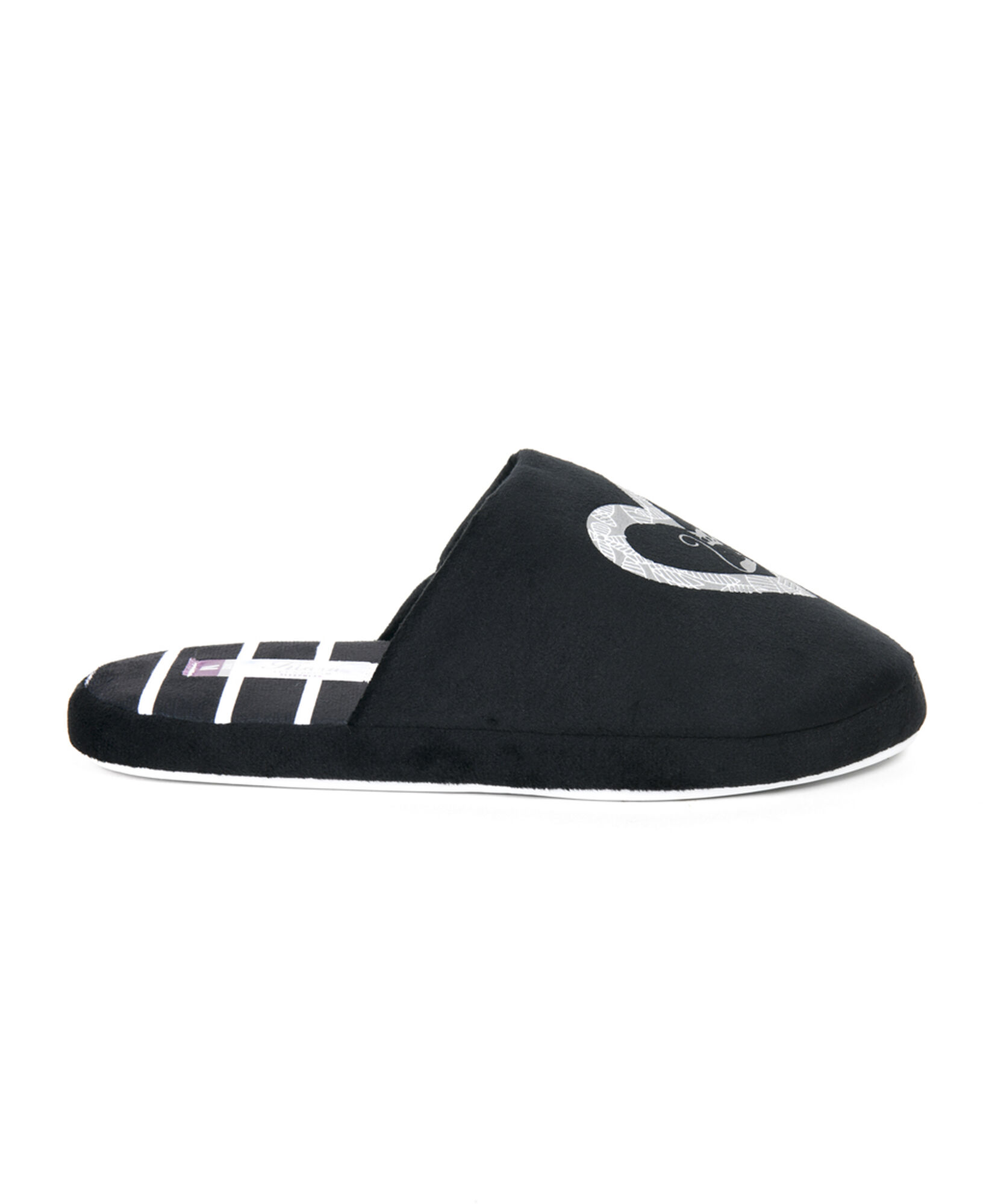 Pantufla mujer corazón gato Pantufla mujer corazón gato