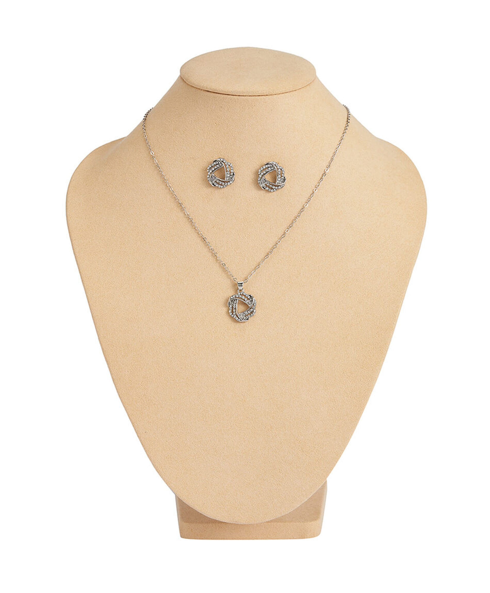 Set aros + collar mujer piedritas Set aros + collar mujer piedritas