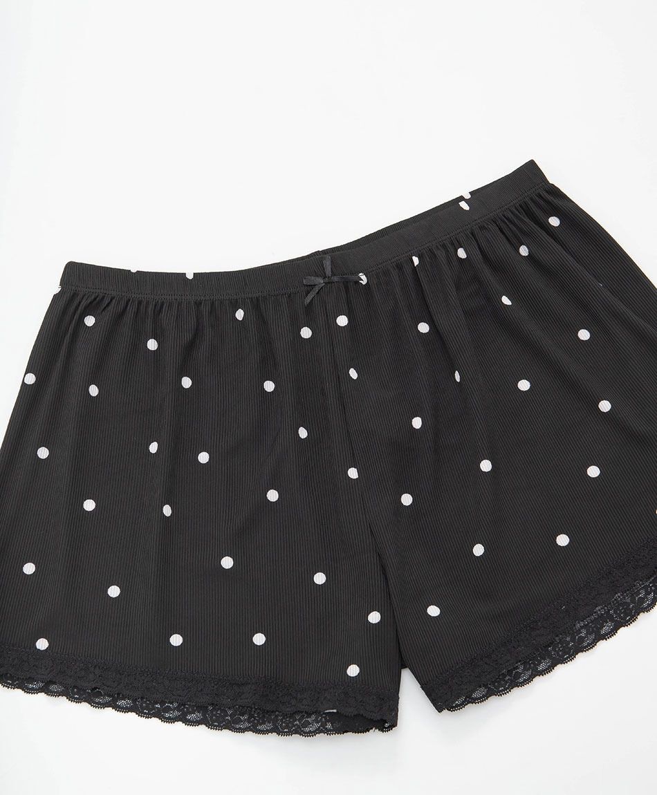 Baby doll mujer lunares encaje