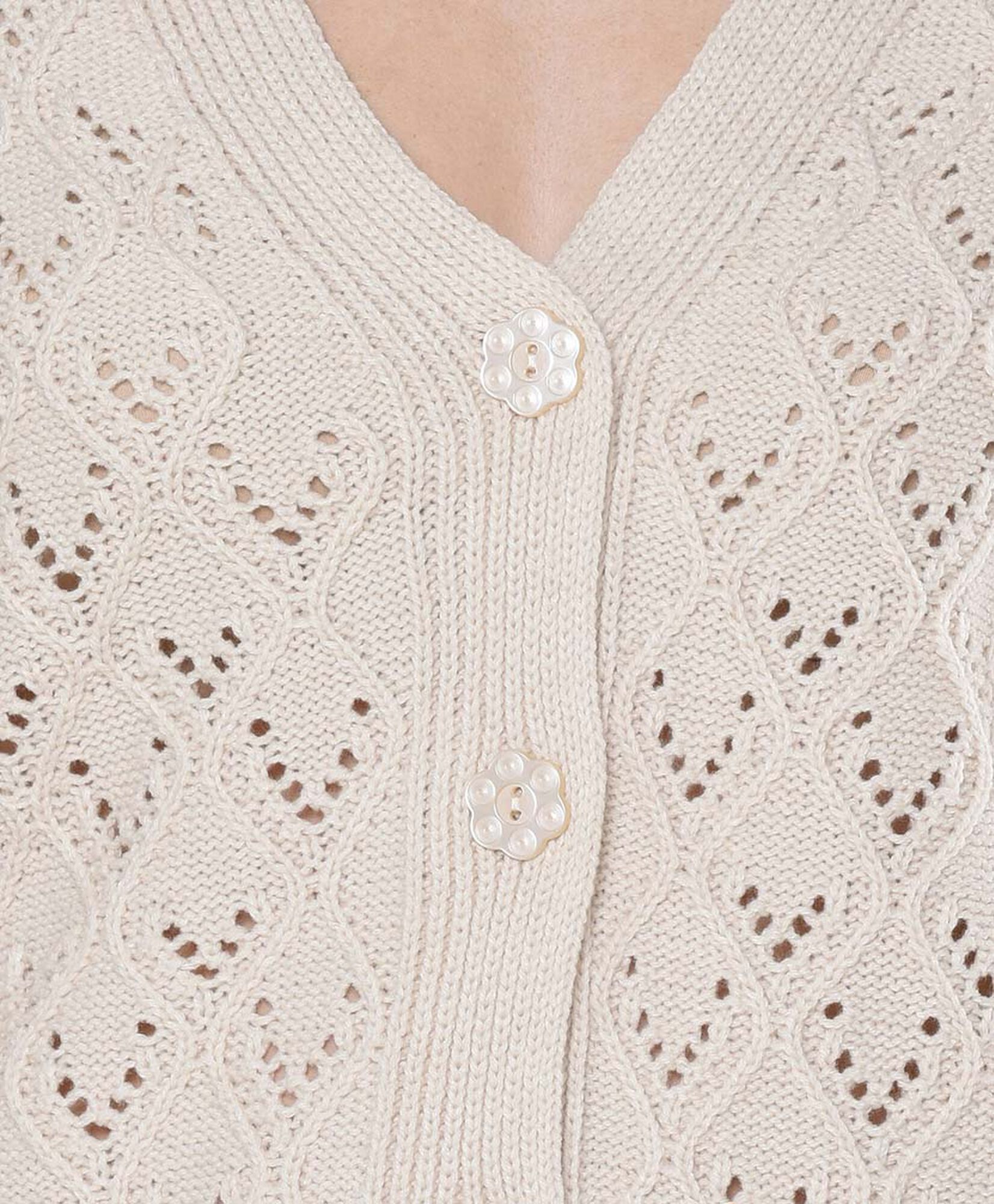 Sweater mujer calado botones Sweater mujer calado botones
