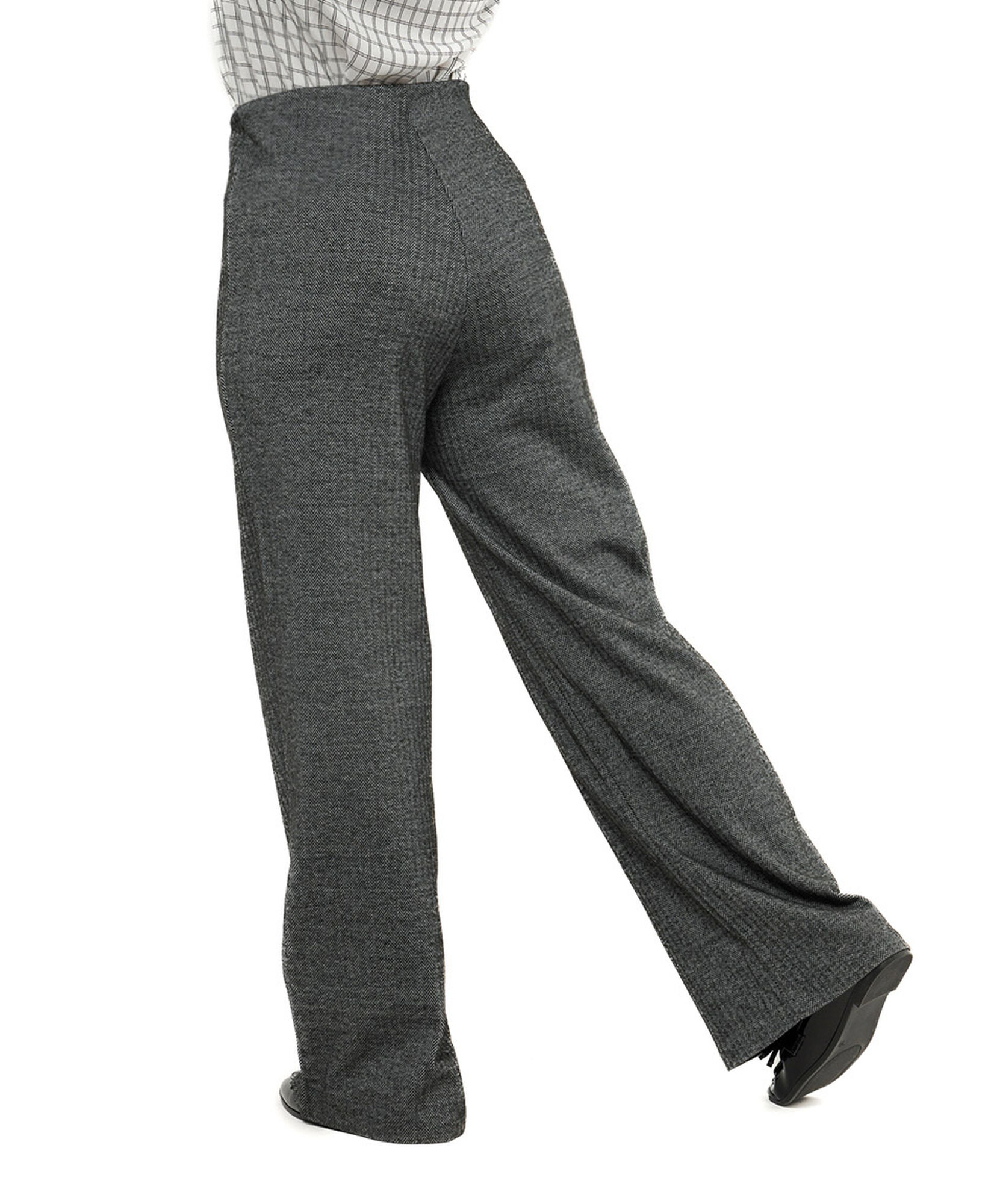 Pantalón mujer mini print wide Pantalón mujer mini print wide