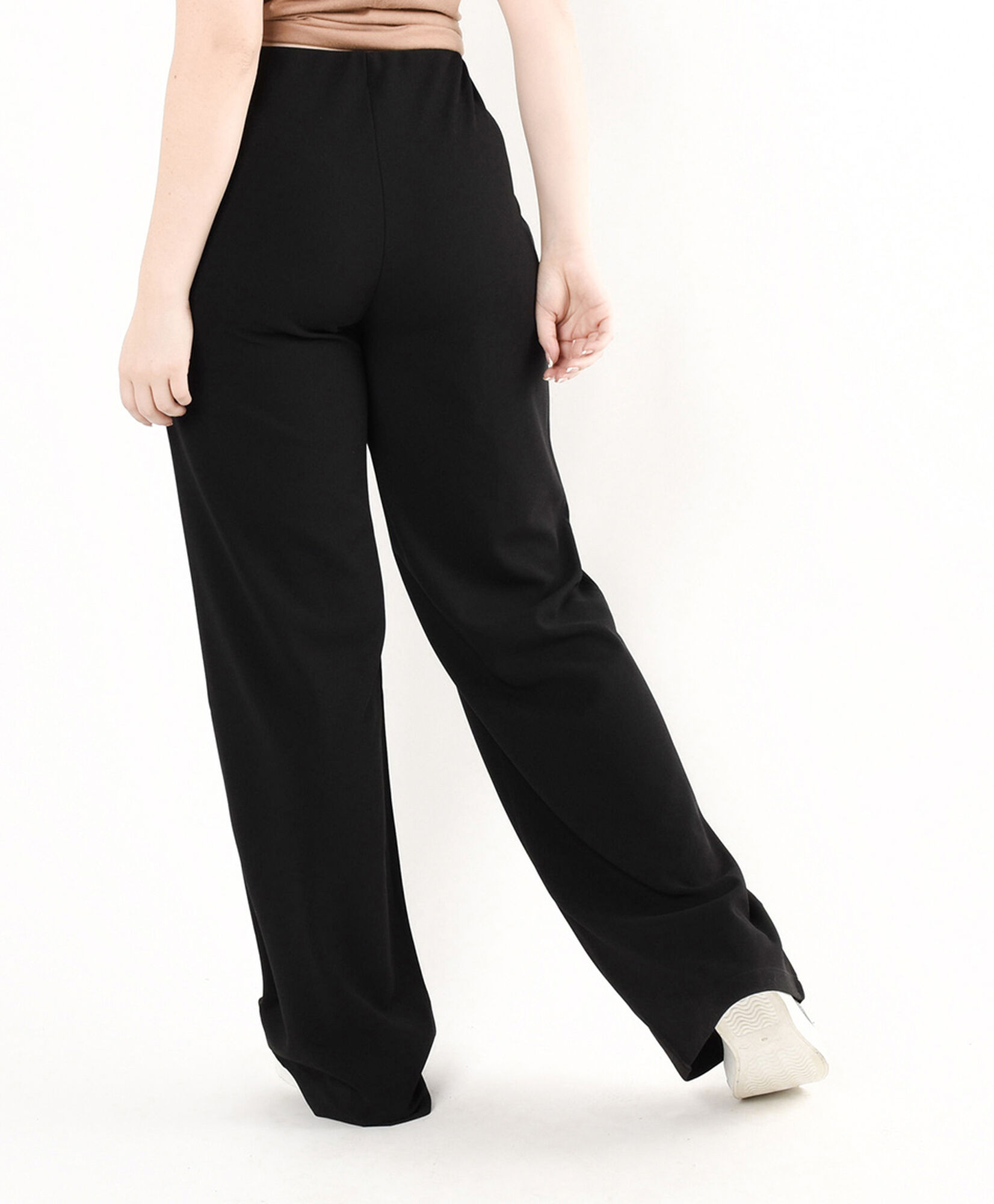 Pantalón mujer costura frontal wide Pantalón mujer costura frontal wide