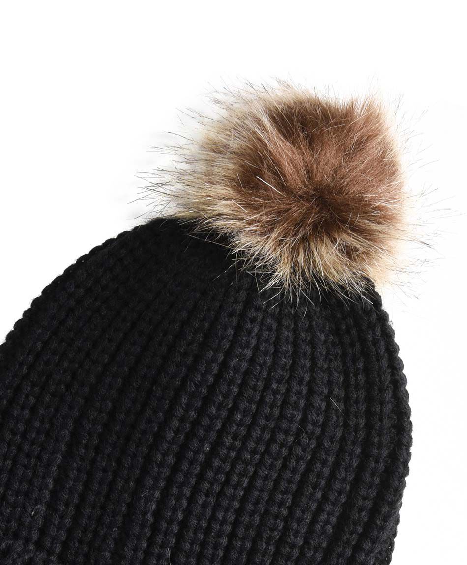 Set mujer gorro + ruana animal print