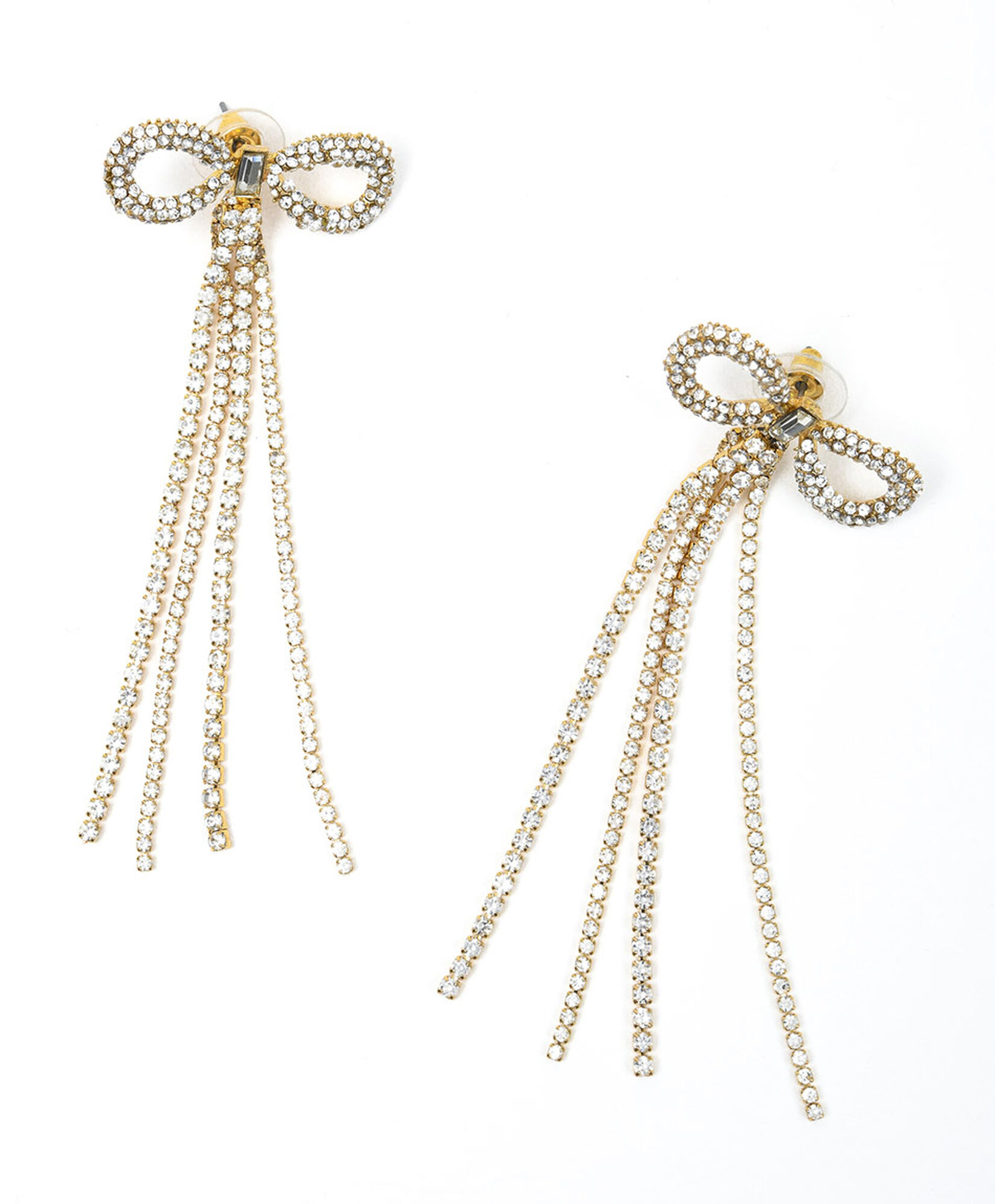 Aros mujer cintas brillantes Aros mujer cintas brillantes