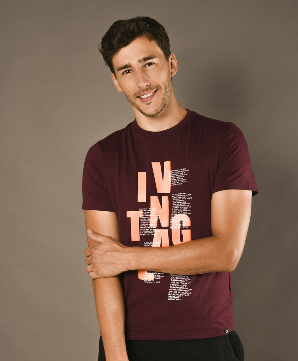 Polera estampada