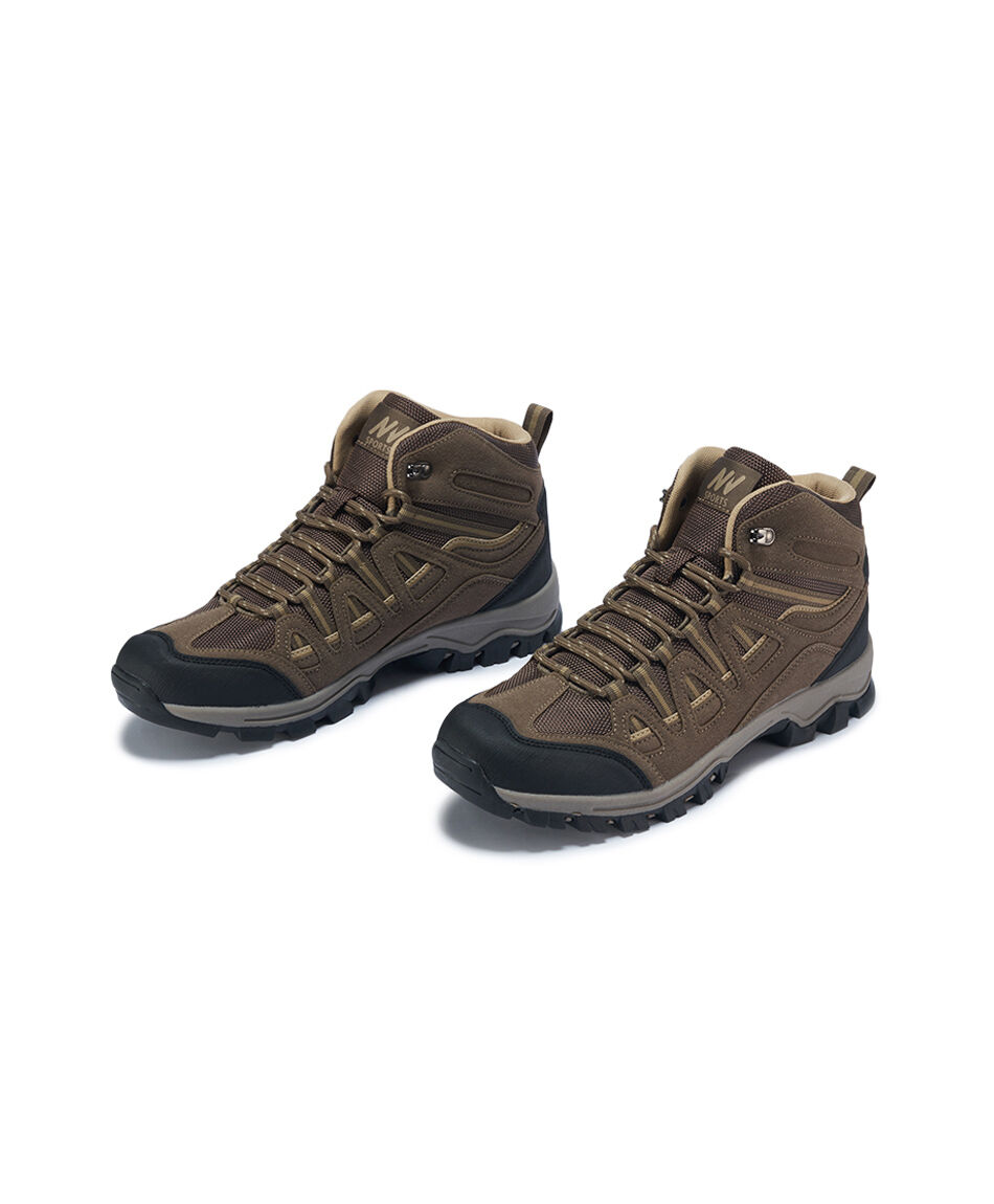 Zapatillas hombre outdoor caf&eacute;