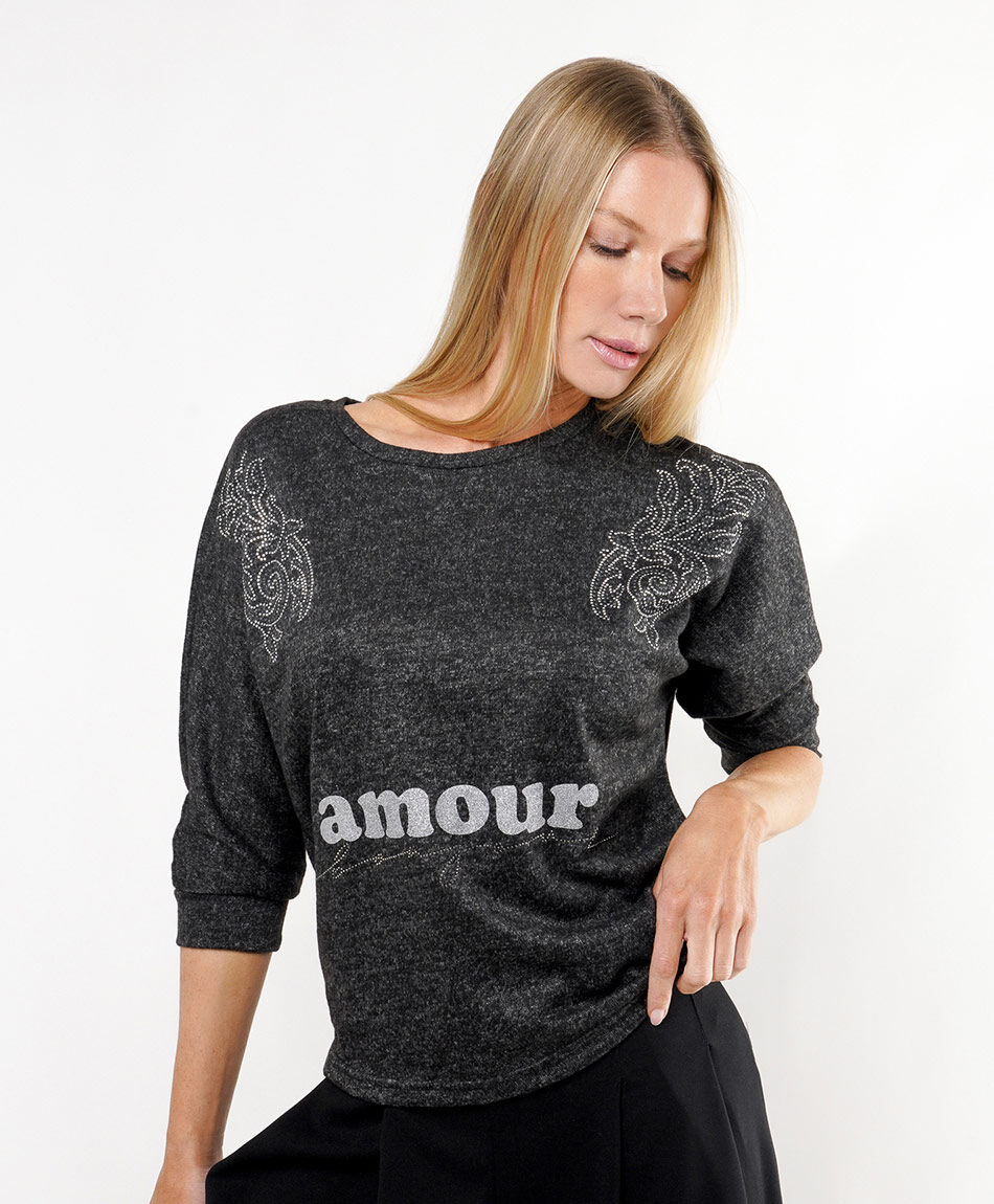Polera mujer amour melange