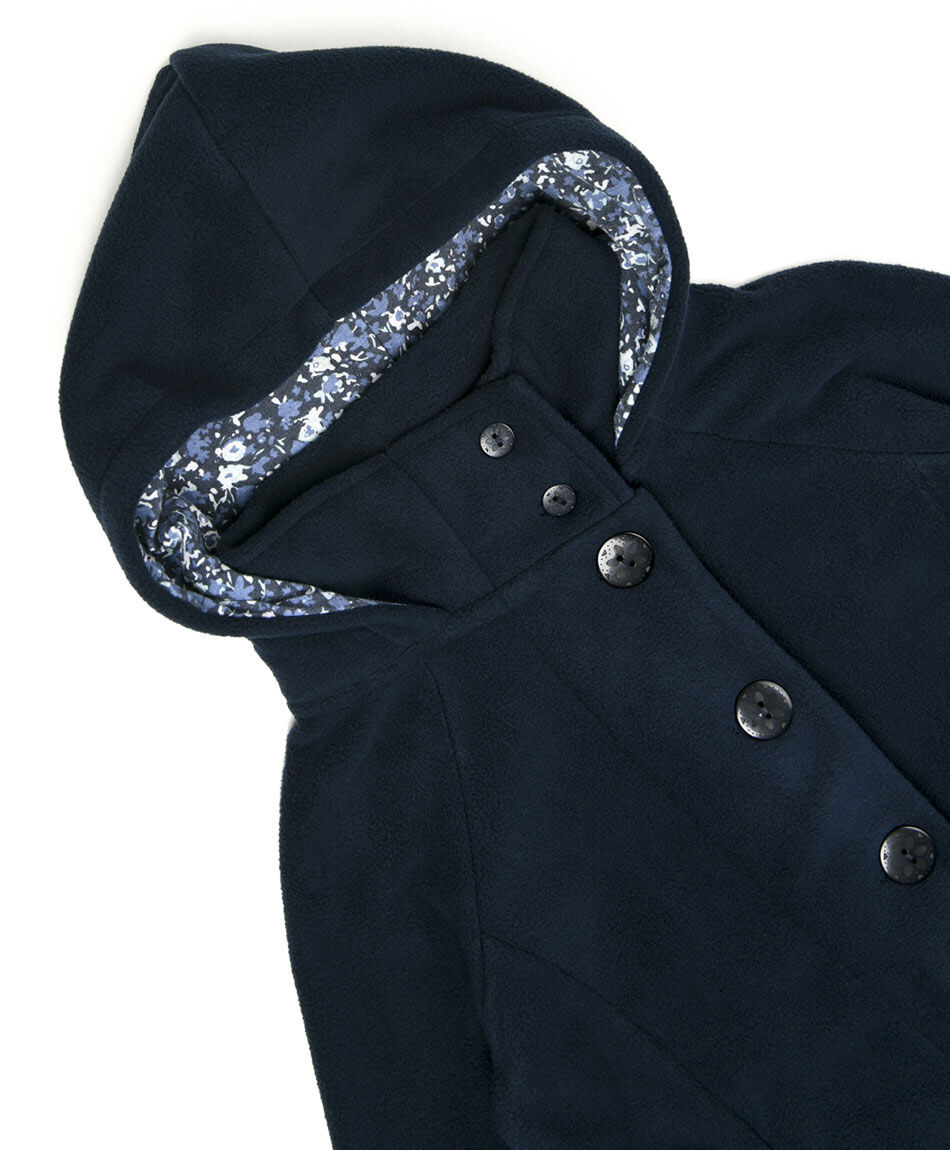 Abrigo escolar polar botones