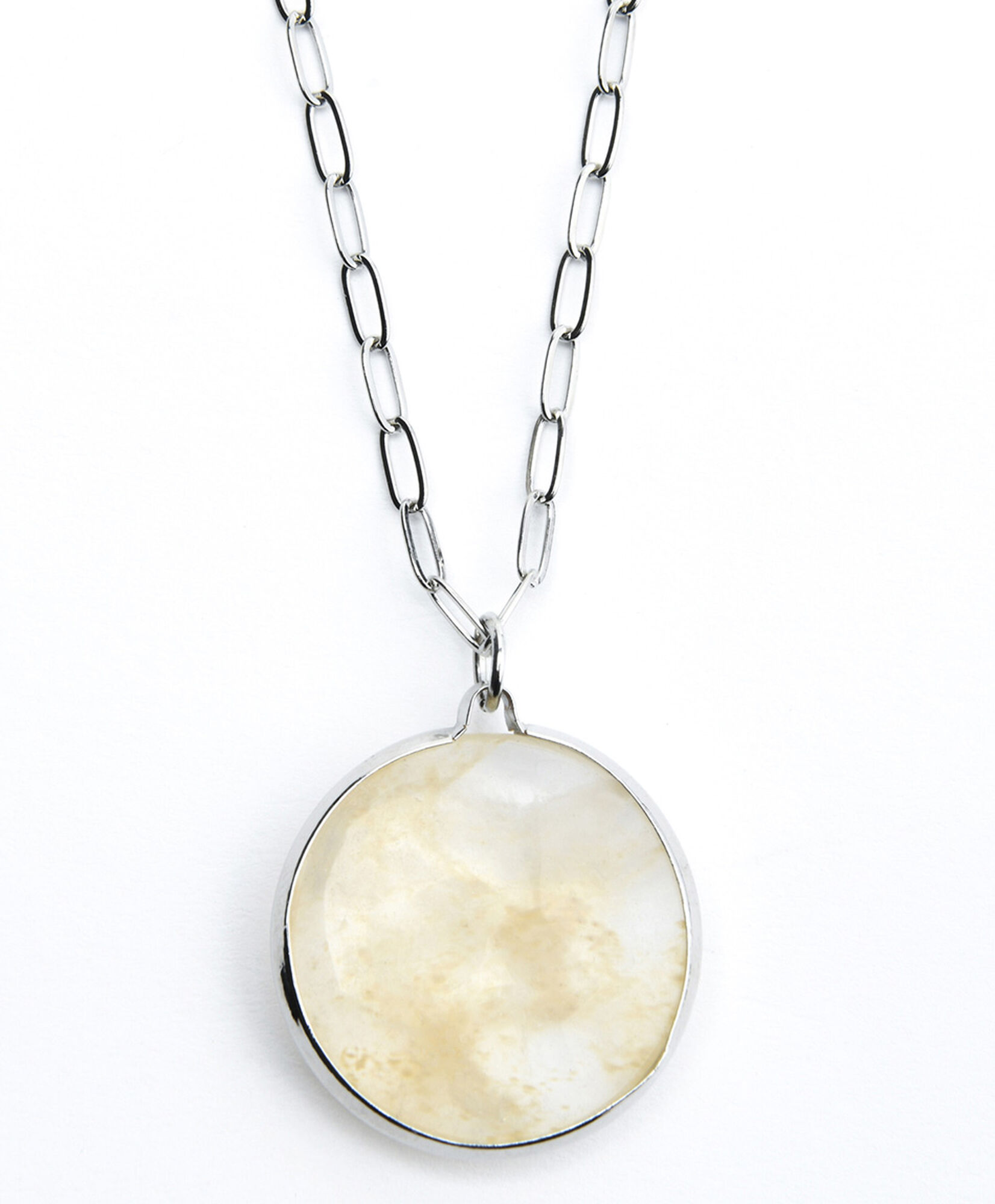 Collar mujer círculo silver Collar mujer círculo silver