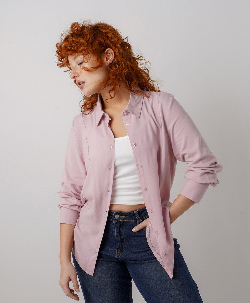 Blusa mujer full pink