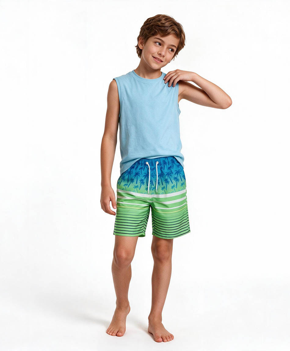 Traje de ba&ntilde;o ni&ntilde;o mix l&iacute;neas