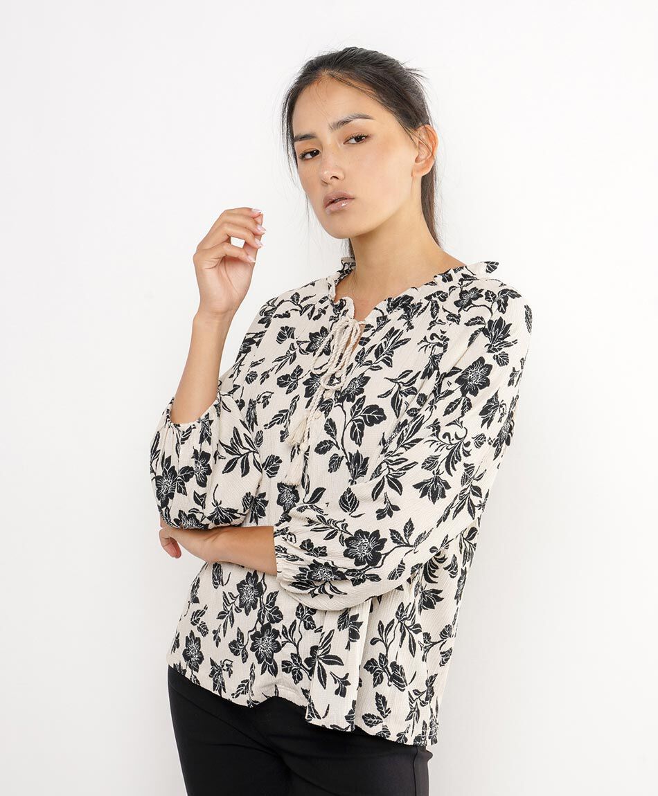 Polera mujer look jard&iacute;n