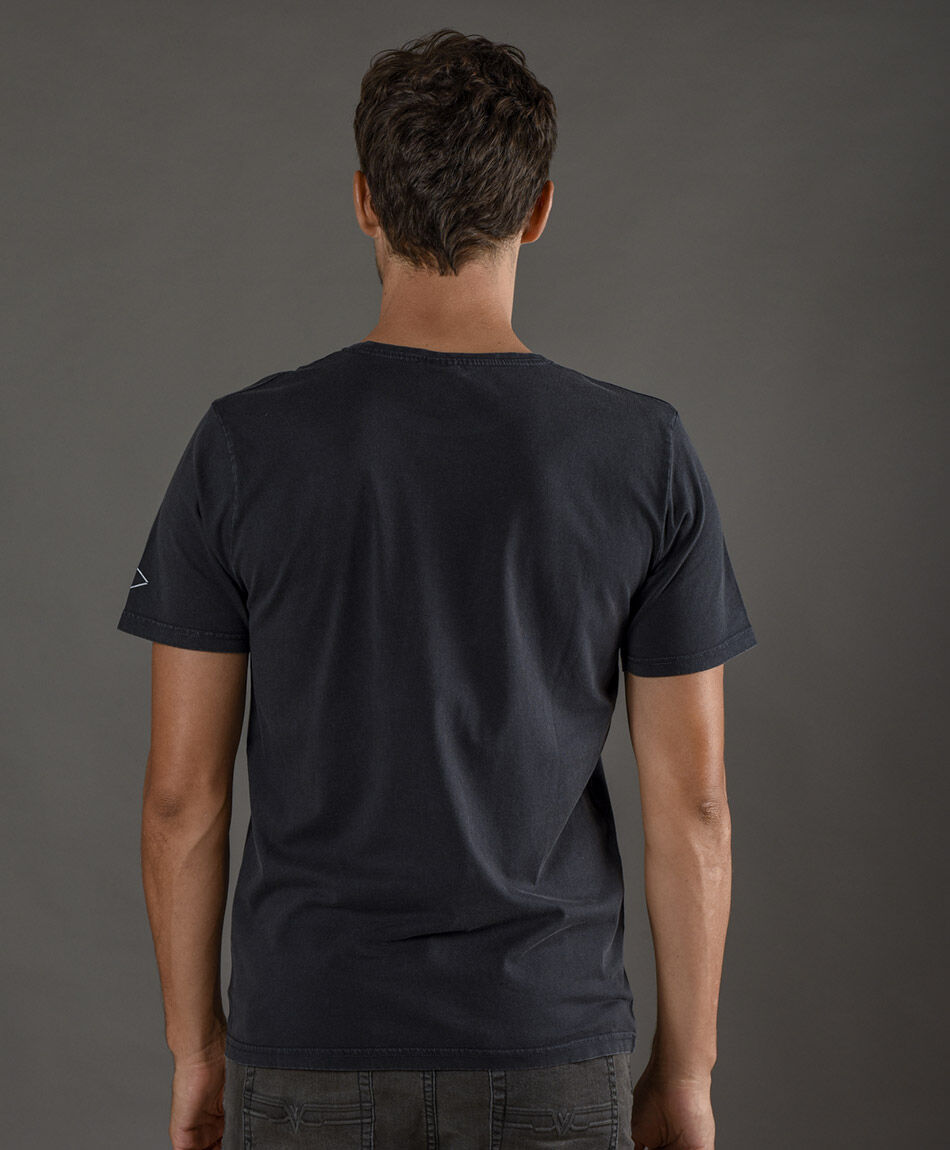 Polera manga corta cuello redondo