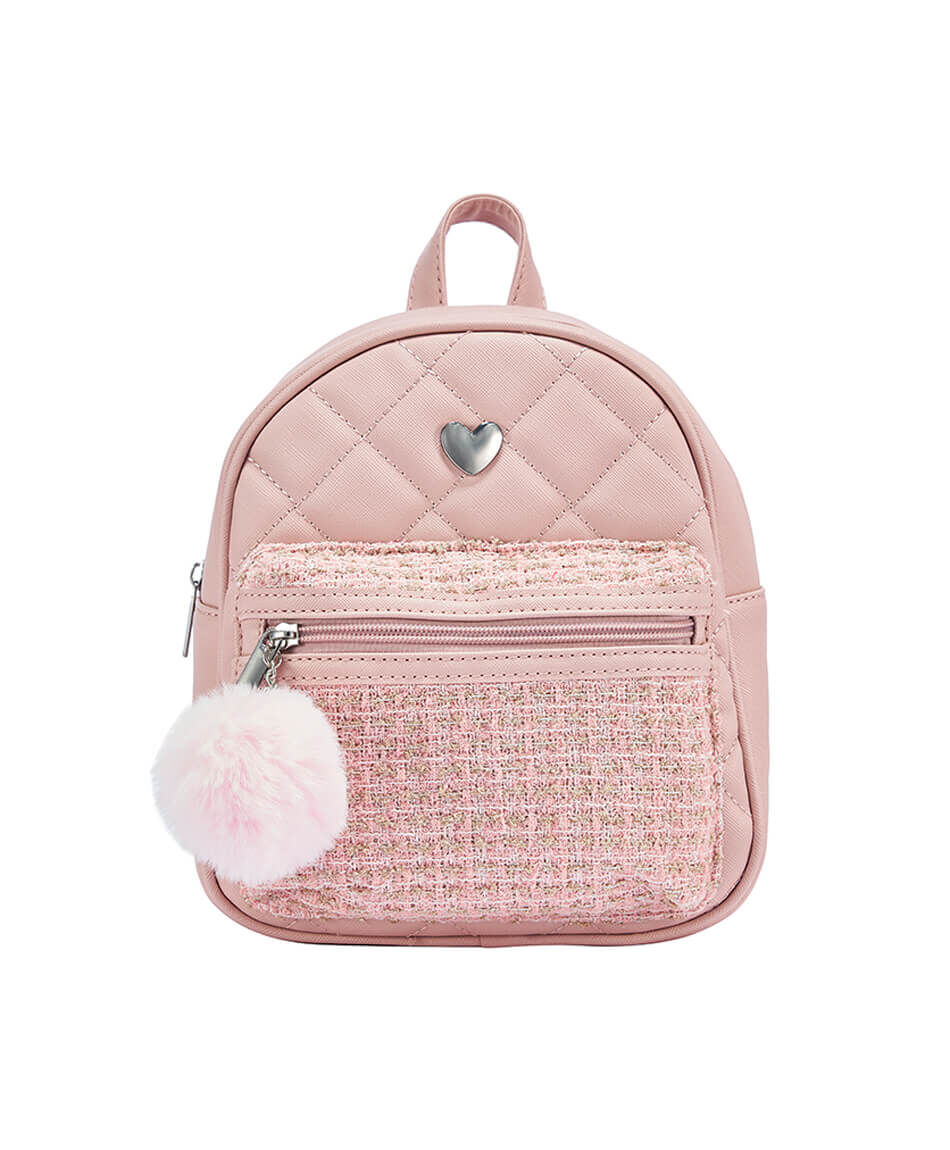 Mochila ni&ntilde;a  rosado mate