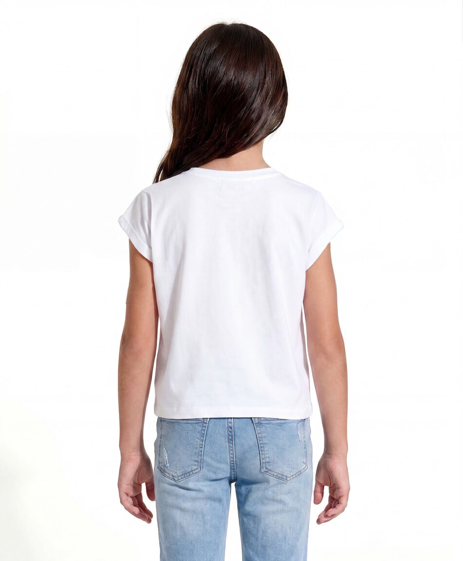Polera ni&ntilde;a viaje lazo