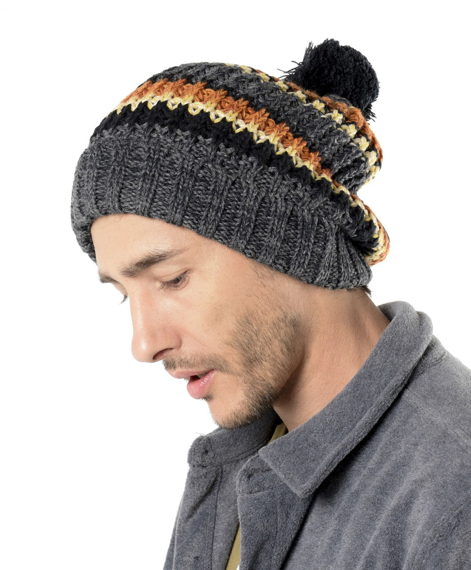 Gorro hombre tejido tricolor Gorro hombre tejido tricolor
