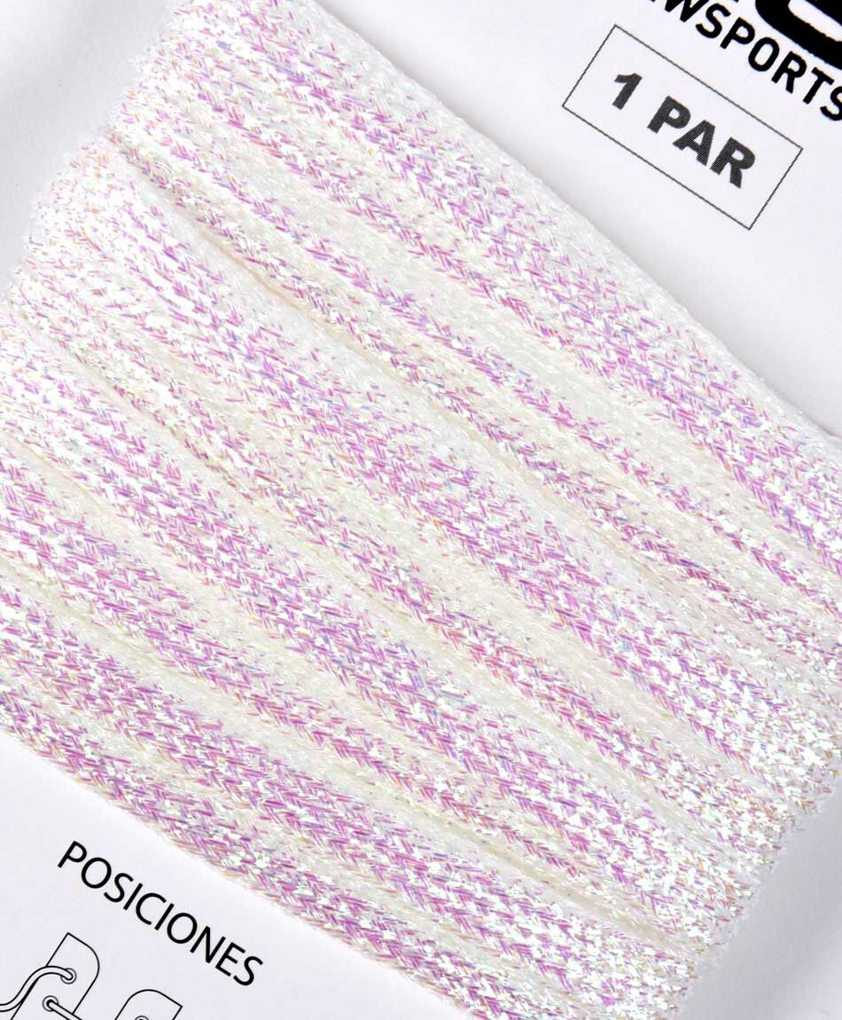 Cord&oacute;n zapatilla brillos