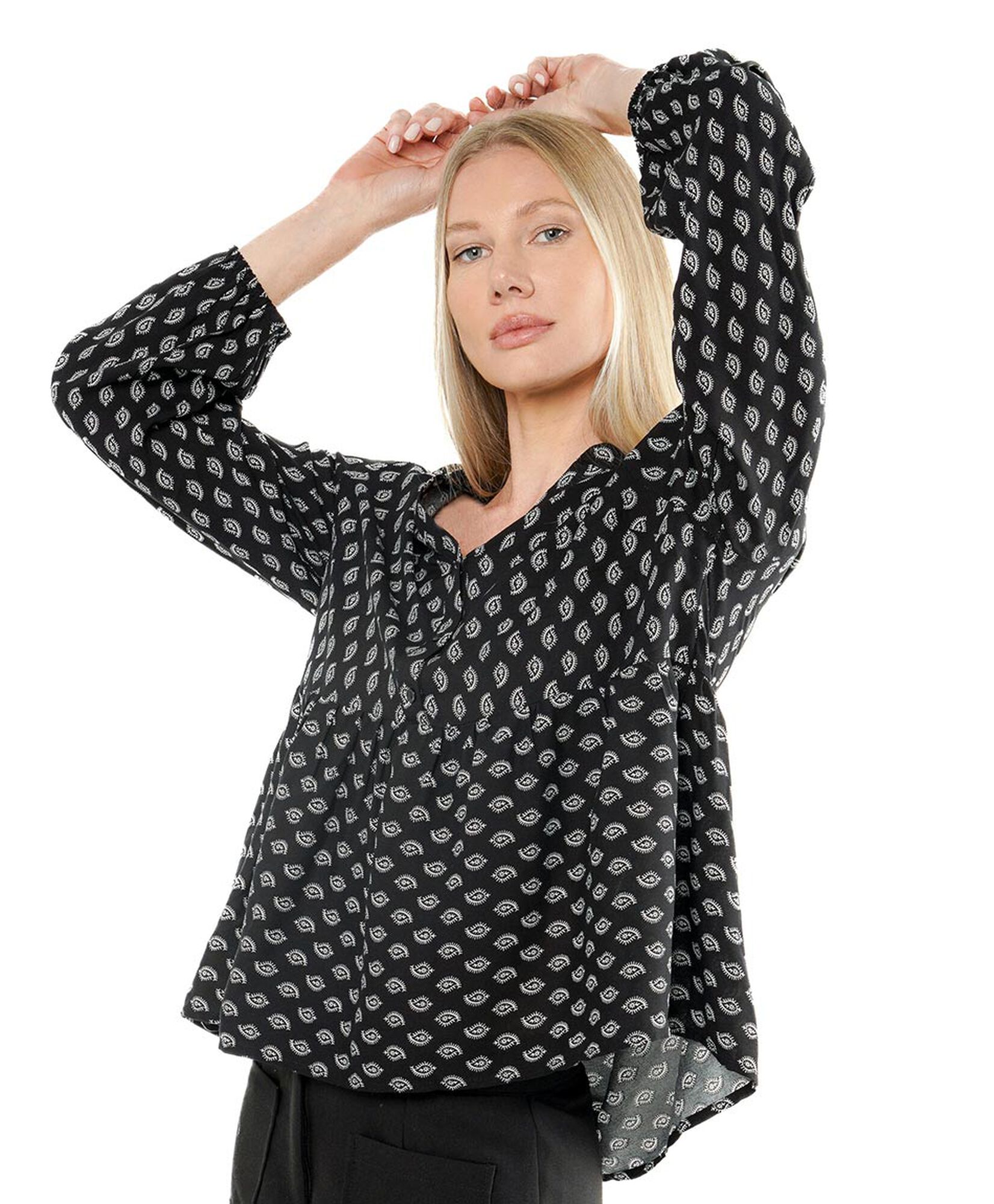 Blusa mujer corte cintura Blusa mujer corte cintura
