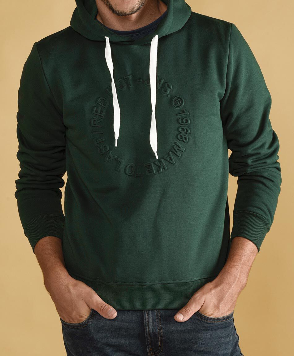 Poleron capucha  fashion