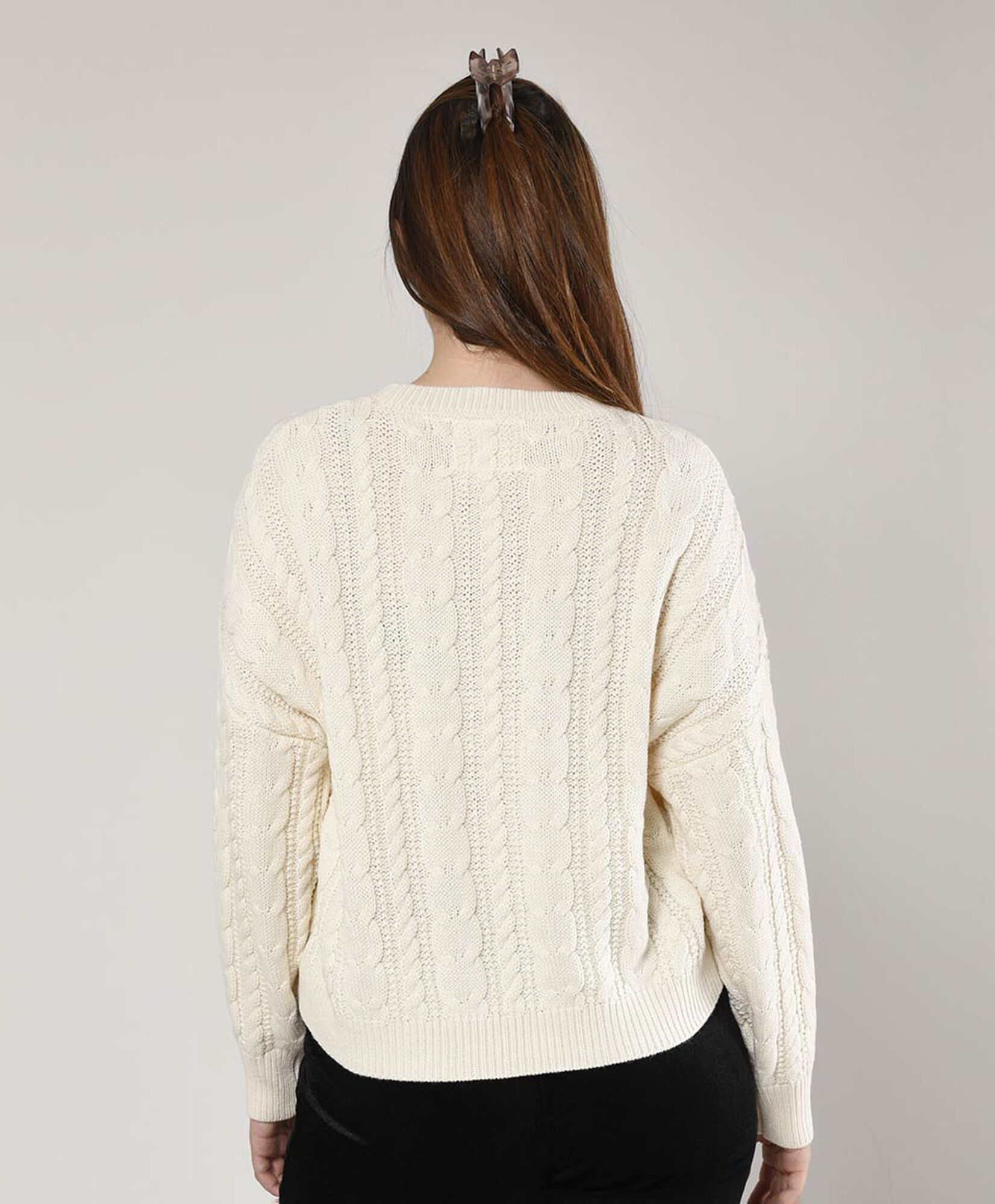 Sweater mujer trenzas Sweater mujer trenzas