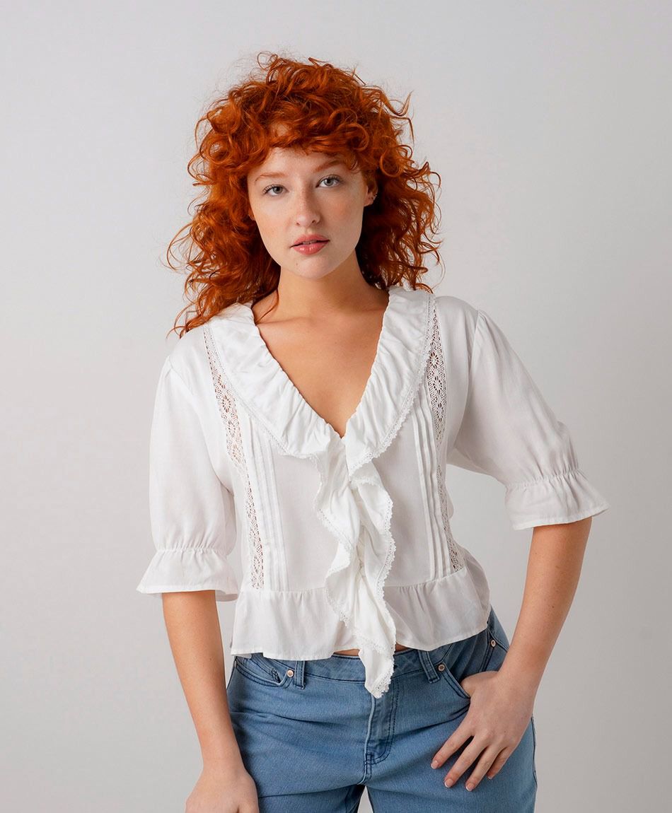 Blusa mujer rom&aacute;ntica