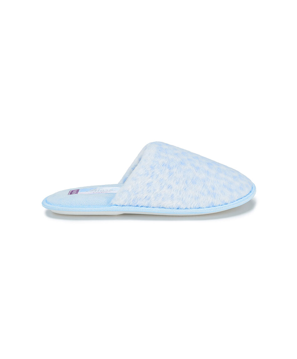 Pantufla mujer animal print