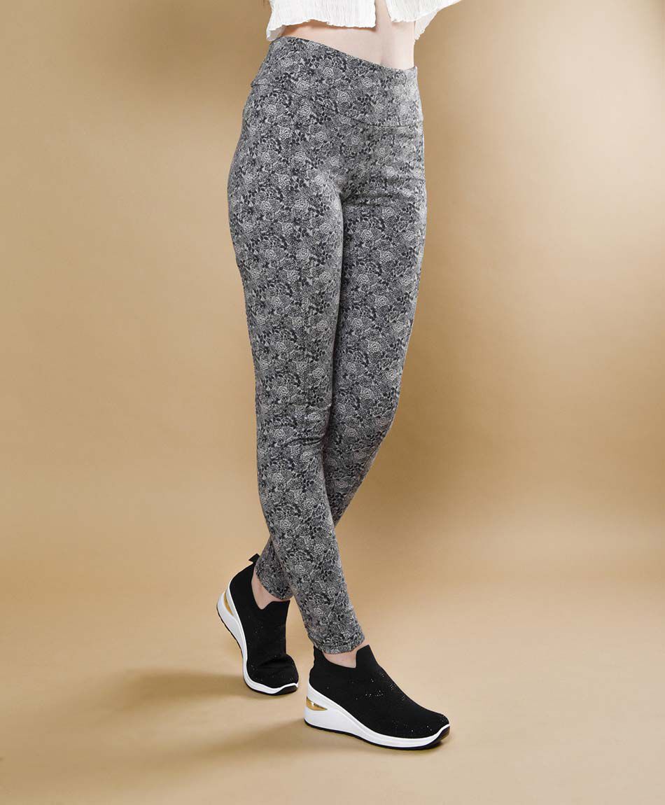 Leggins hasta los tobillos tiro alto
