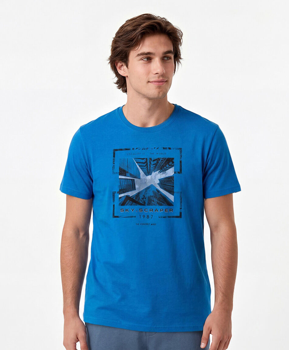 Polera deportiva hombre skyscraper