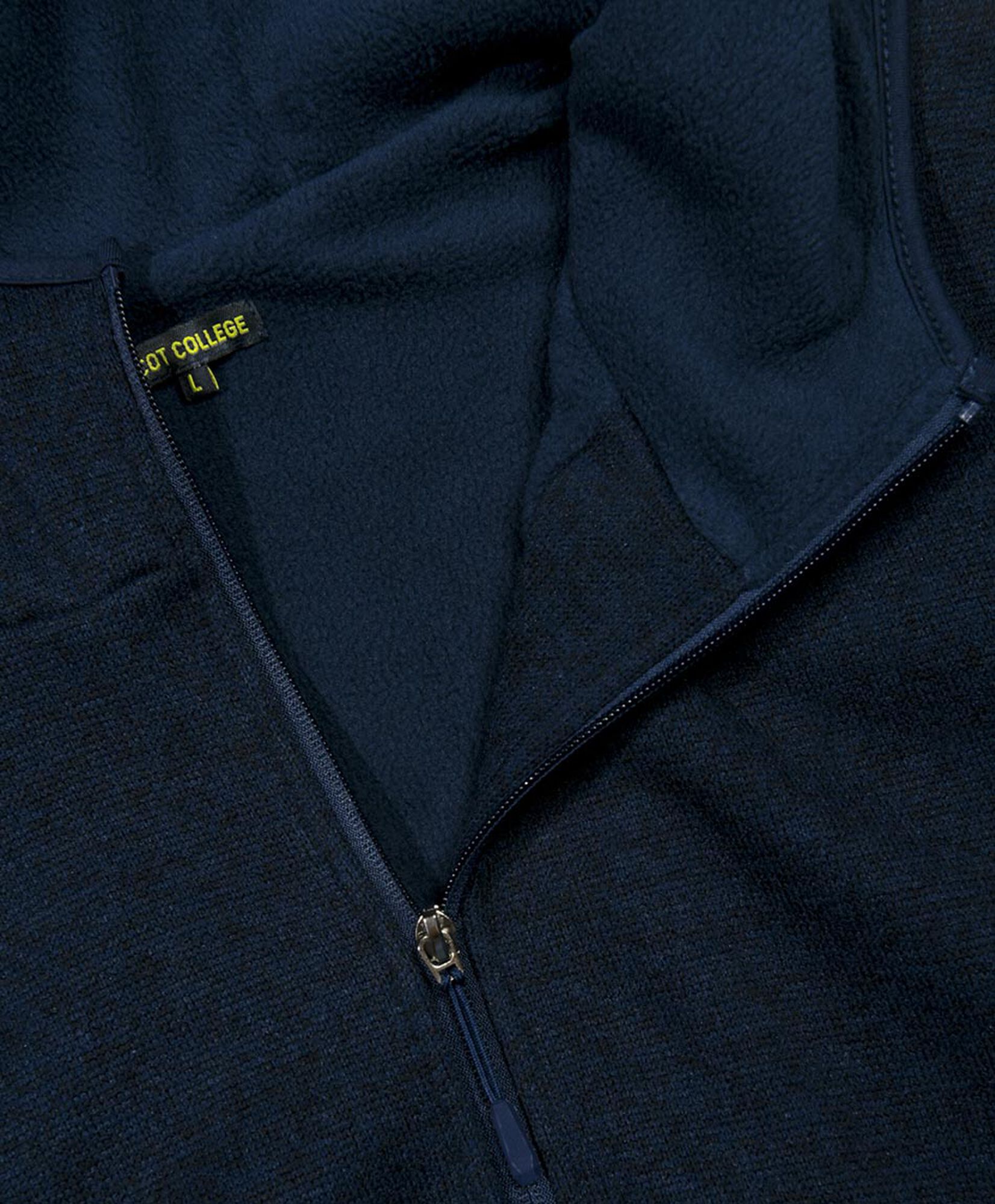 Chaqueta escolar cierres azul oscuro Chaqueta escolar cierres azul oscuro