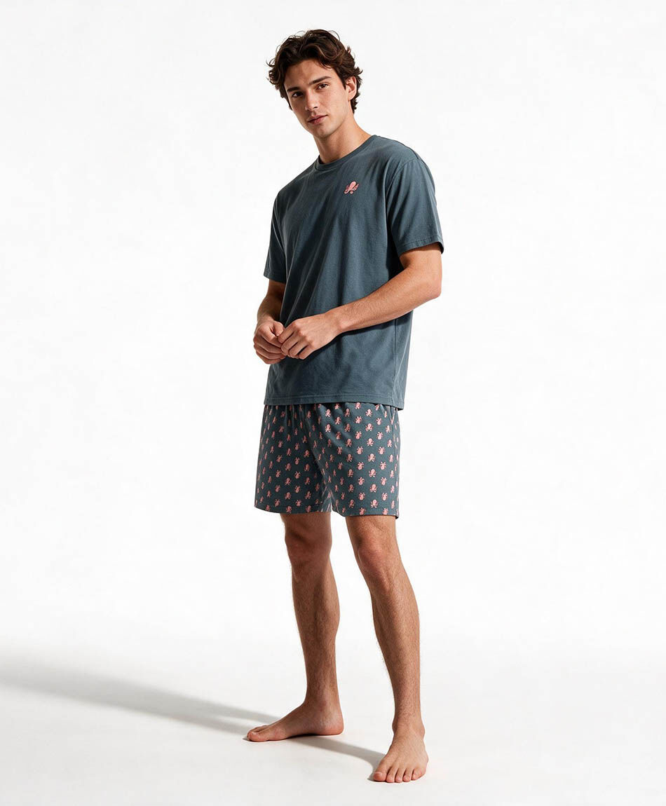 Pijama hombre pulpo