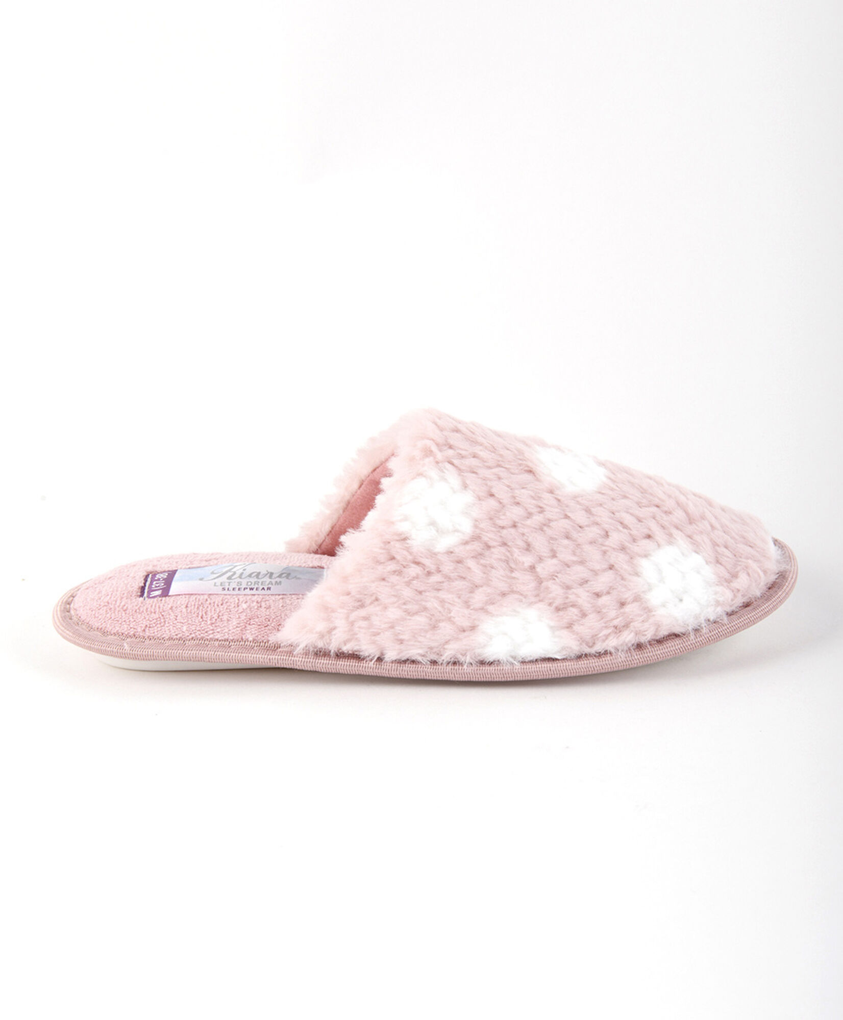 Pantufla mujer puntitos Pantufla mujer puntitos