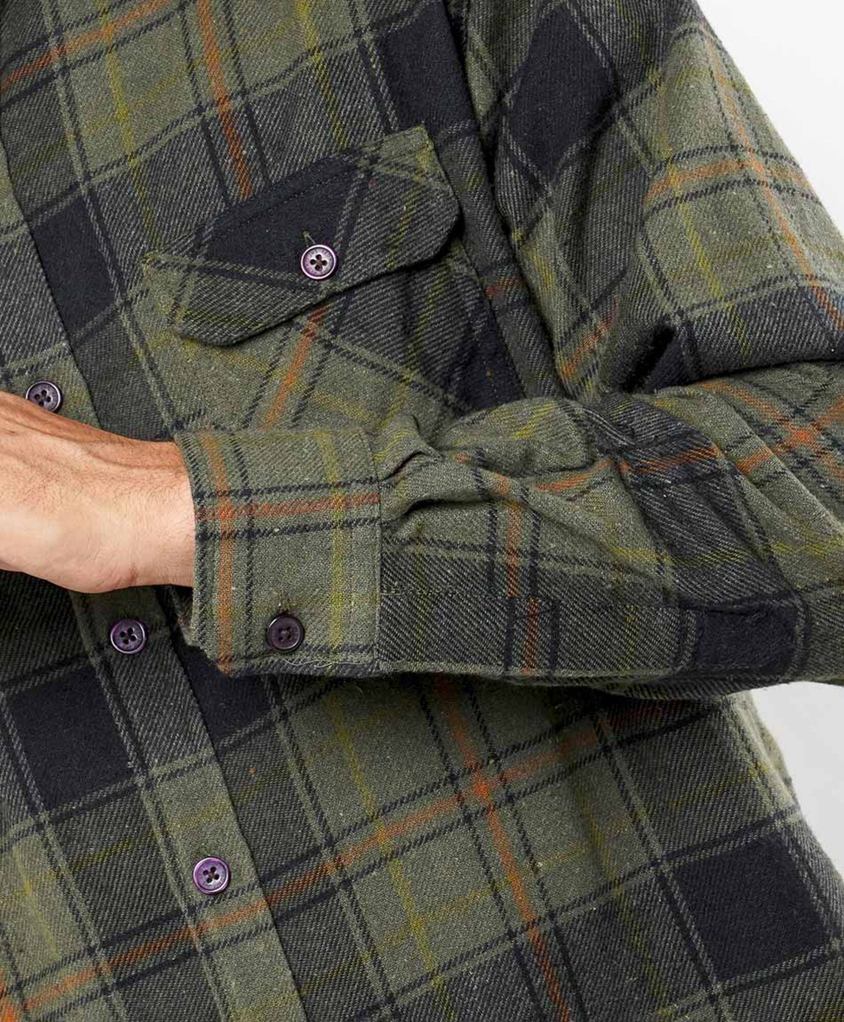 Chaqueta hombre leñadora verde Chaqueta hombre leñadora verde
