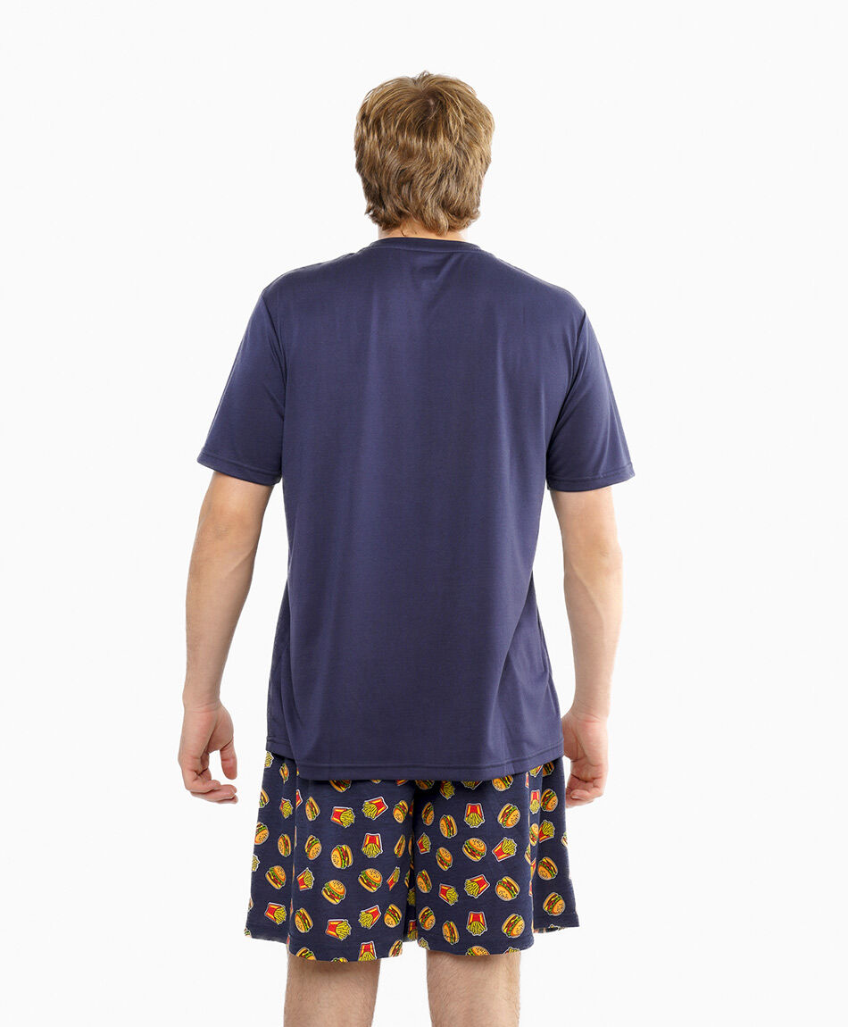 Pijama hombre hamburguesa