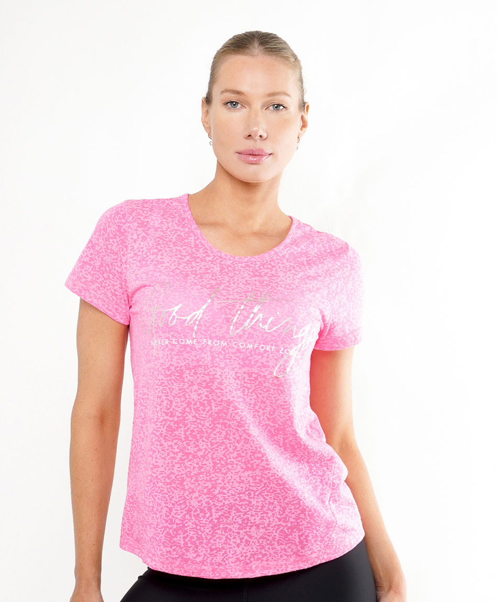Polera deportiva mujer print Polera deportiva mujer print
