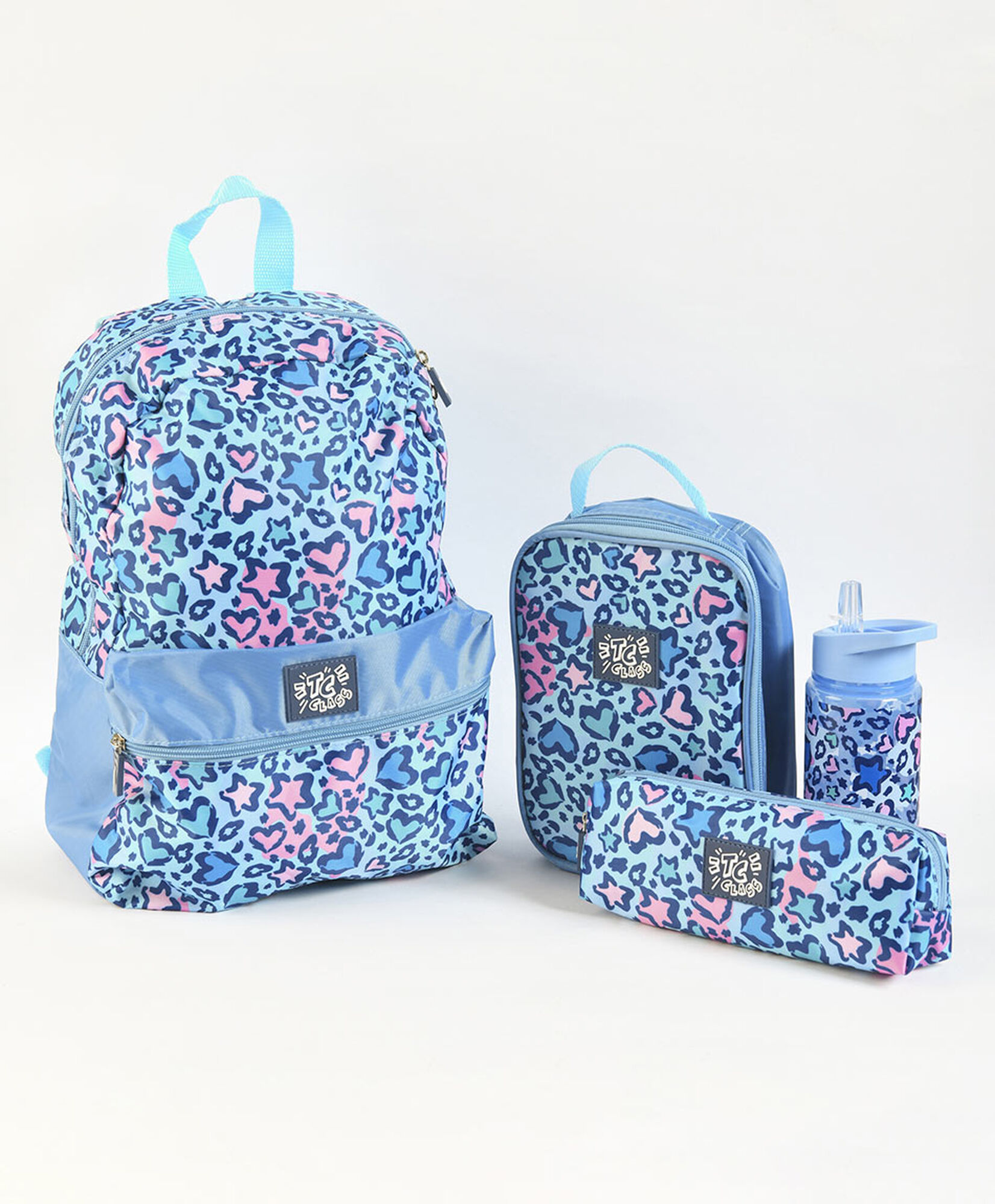 Pack mochila y accesorios escolares print Pack mochila y accesorios escolares print
