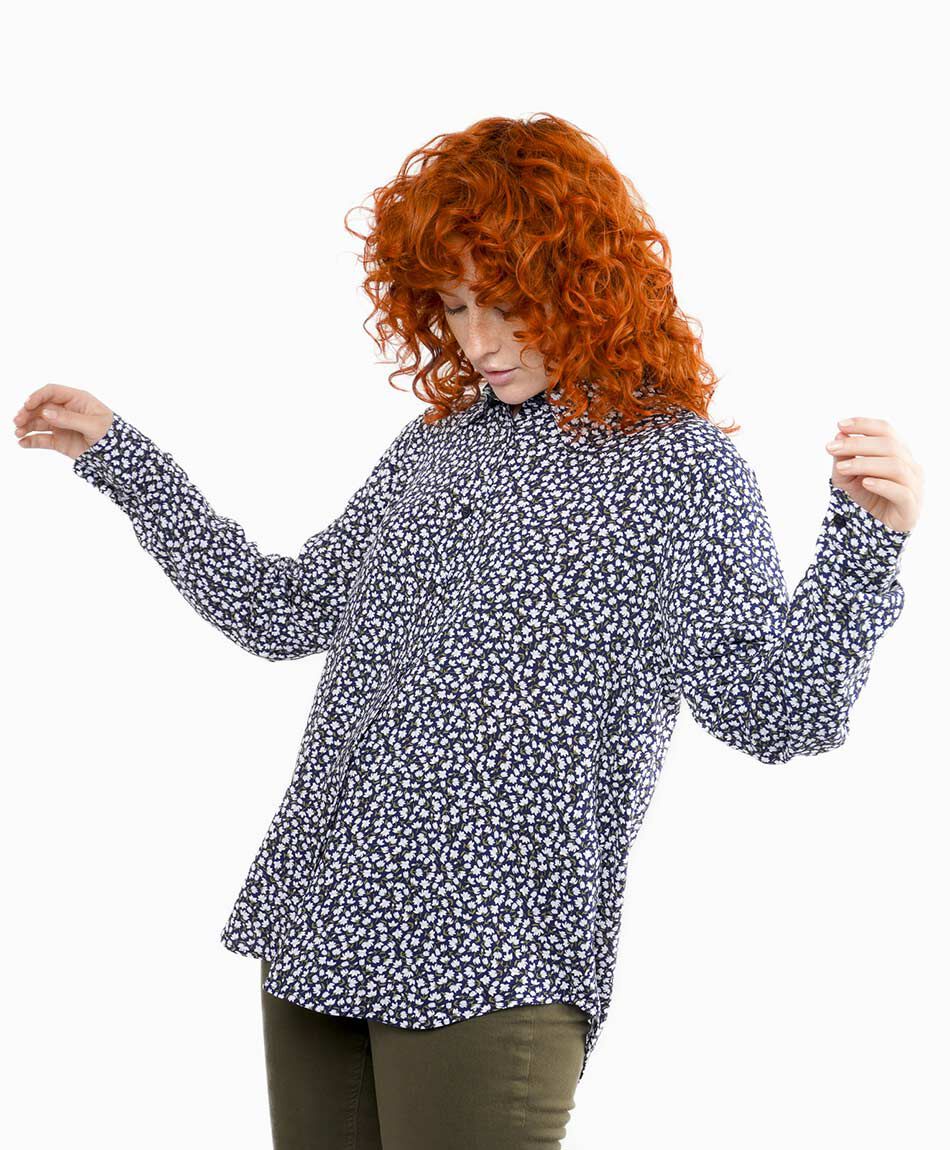 Blusa mujer estampado floral