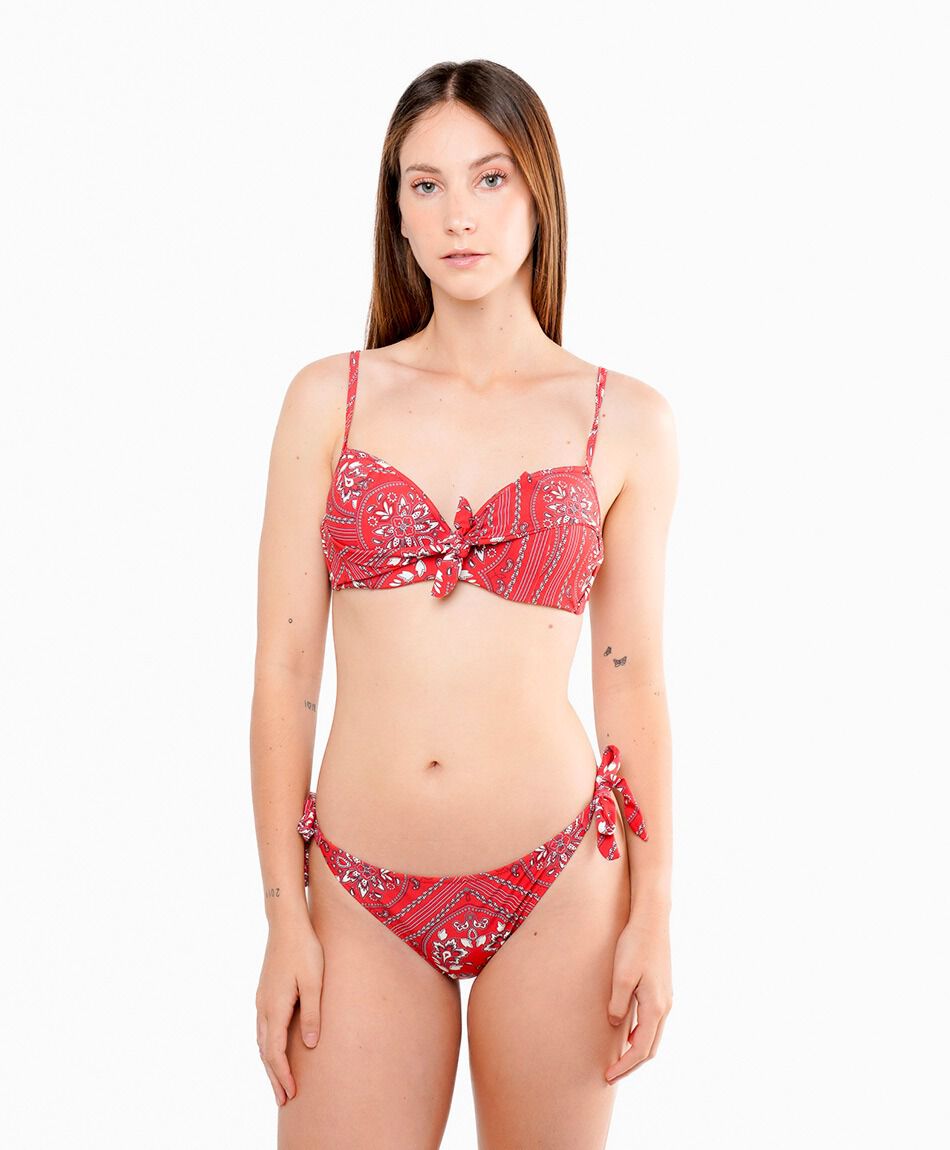 Bikini mujer print lazos