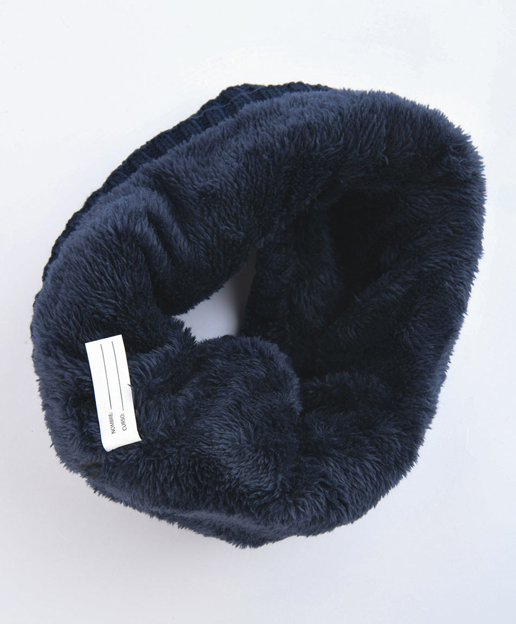 Cuello escolar tejido interior pelitos Cuello escolar tejido interior pelitos