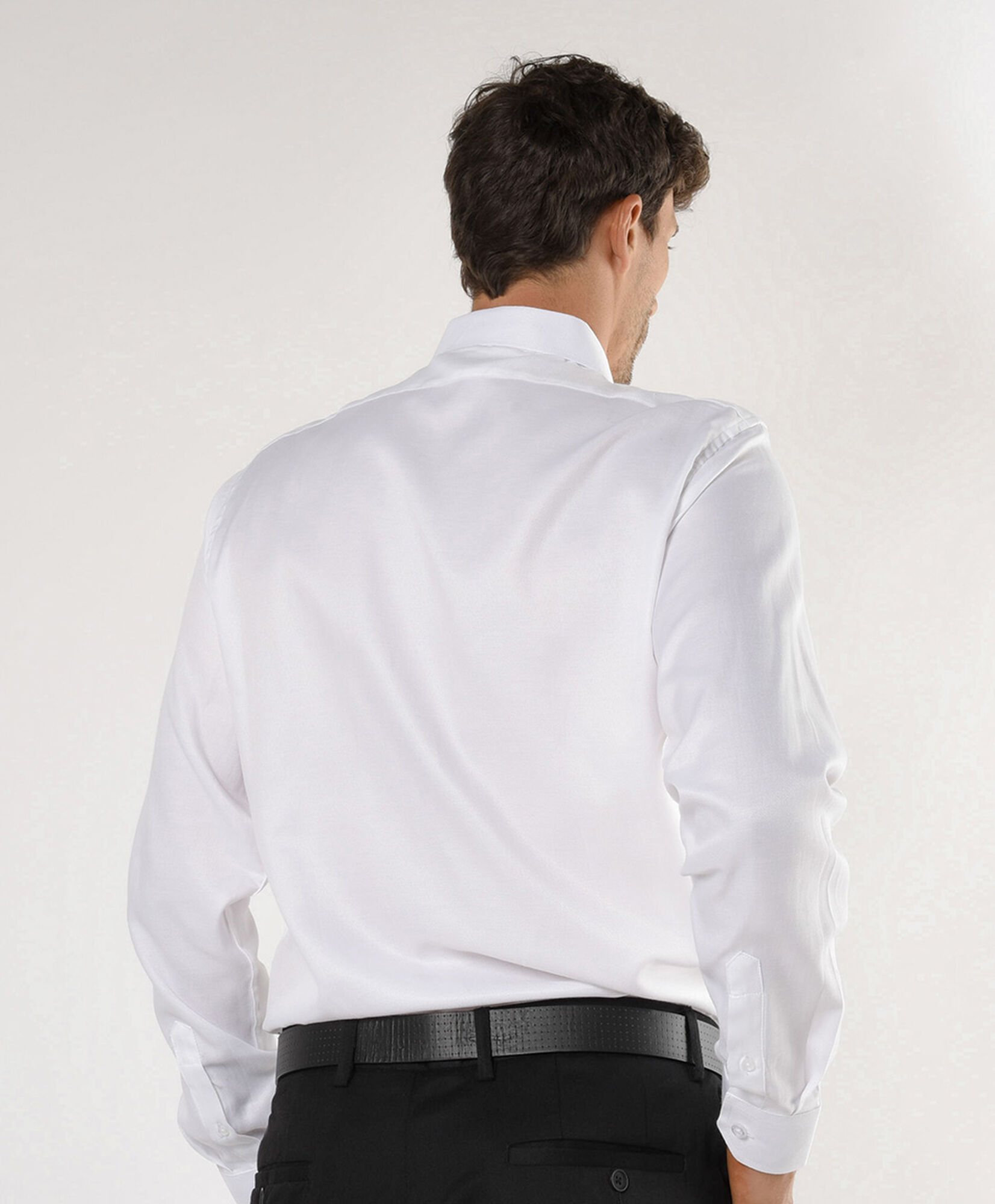 Camisa hombre lisa blanca Camisa hombre lisa blanca