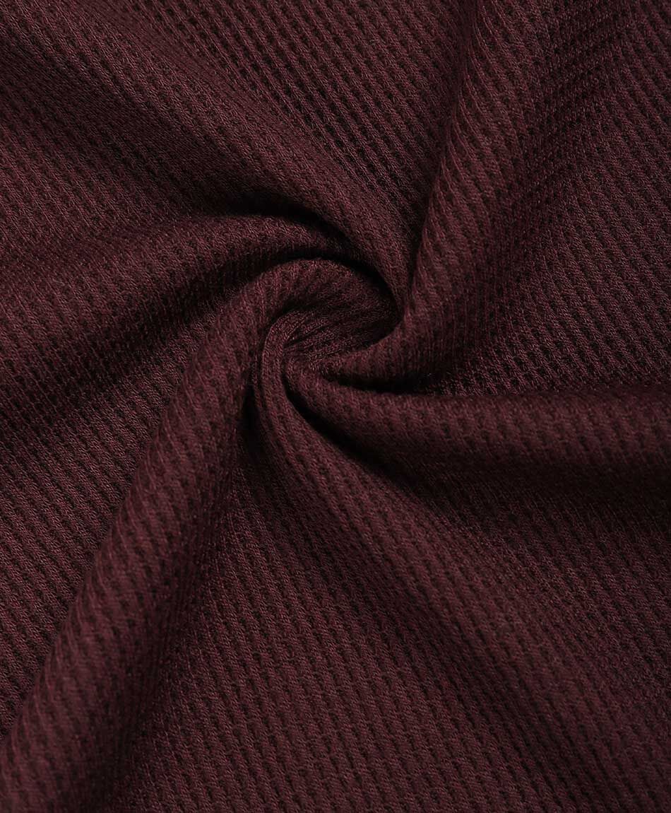 Polera hombre cuello redondo dark red