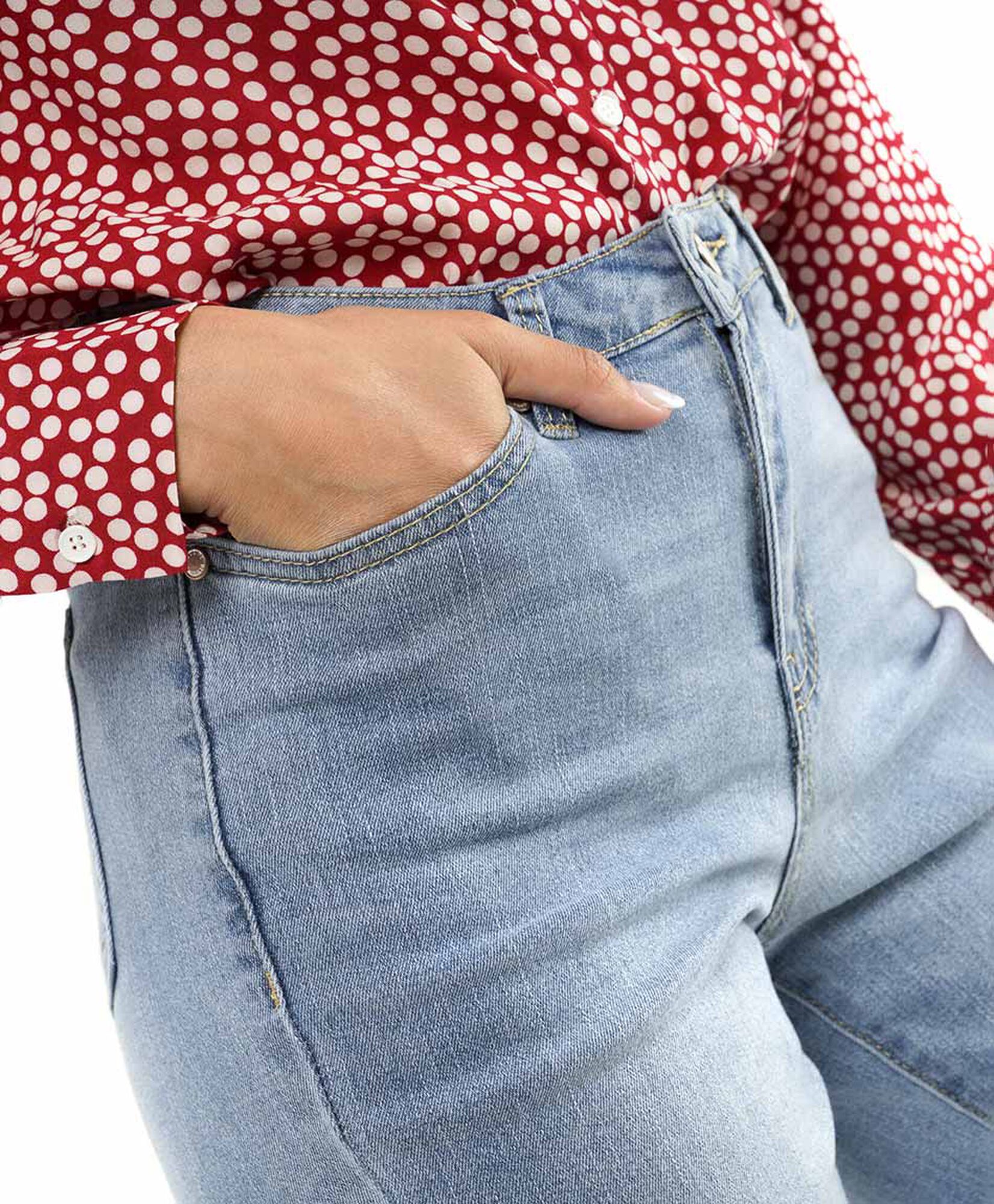 Jeans mujer liso flare Jeans mujer liso flare