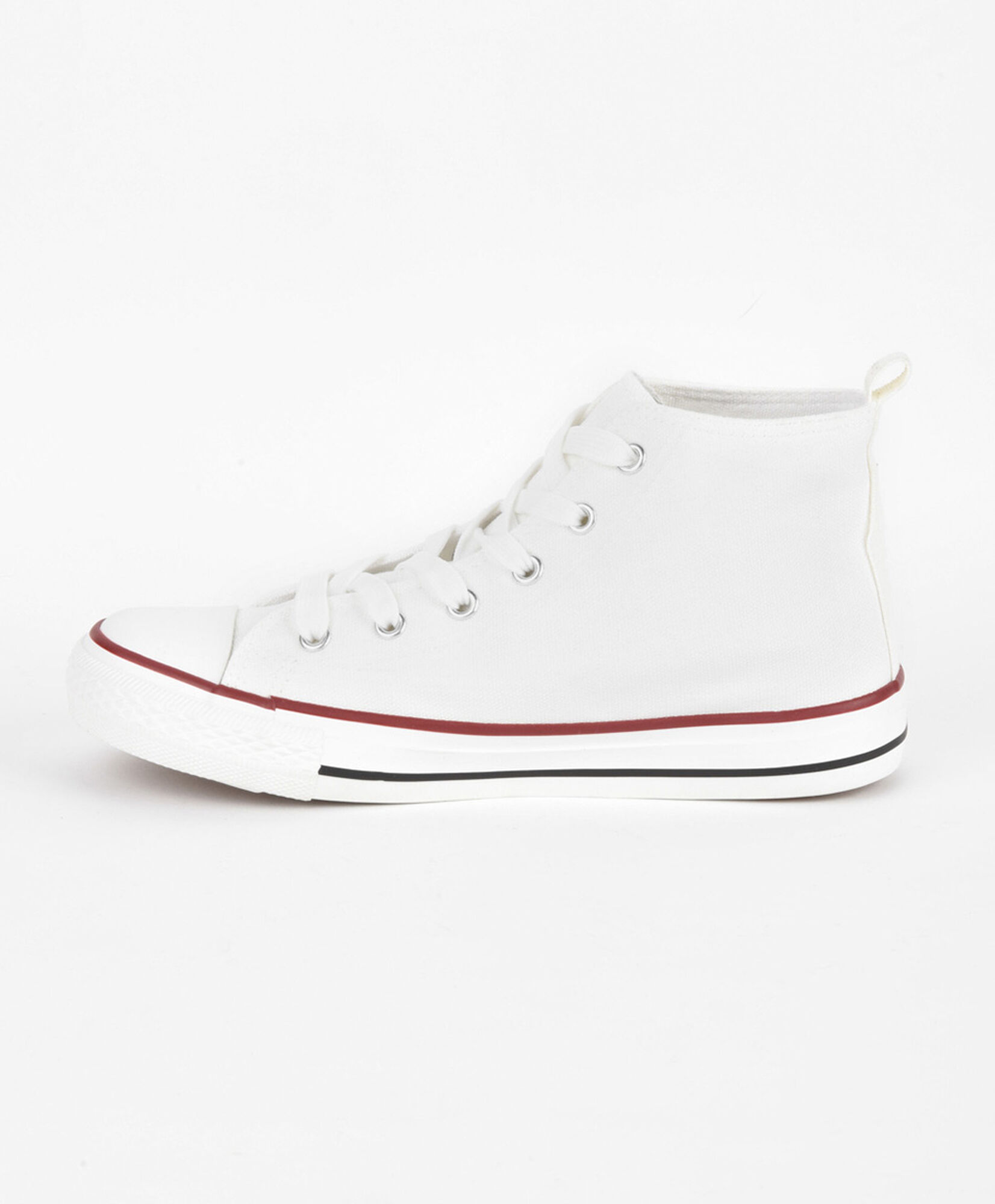 Zapatilla mujer caña alta blanca Zapatilla mujer caña alta blanca