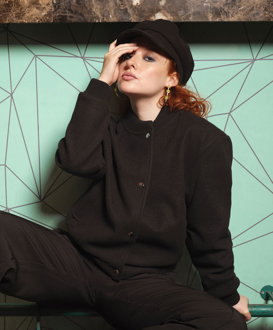 Chaqueta mujer botones corta