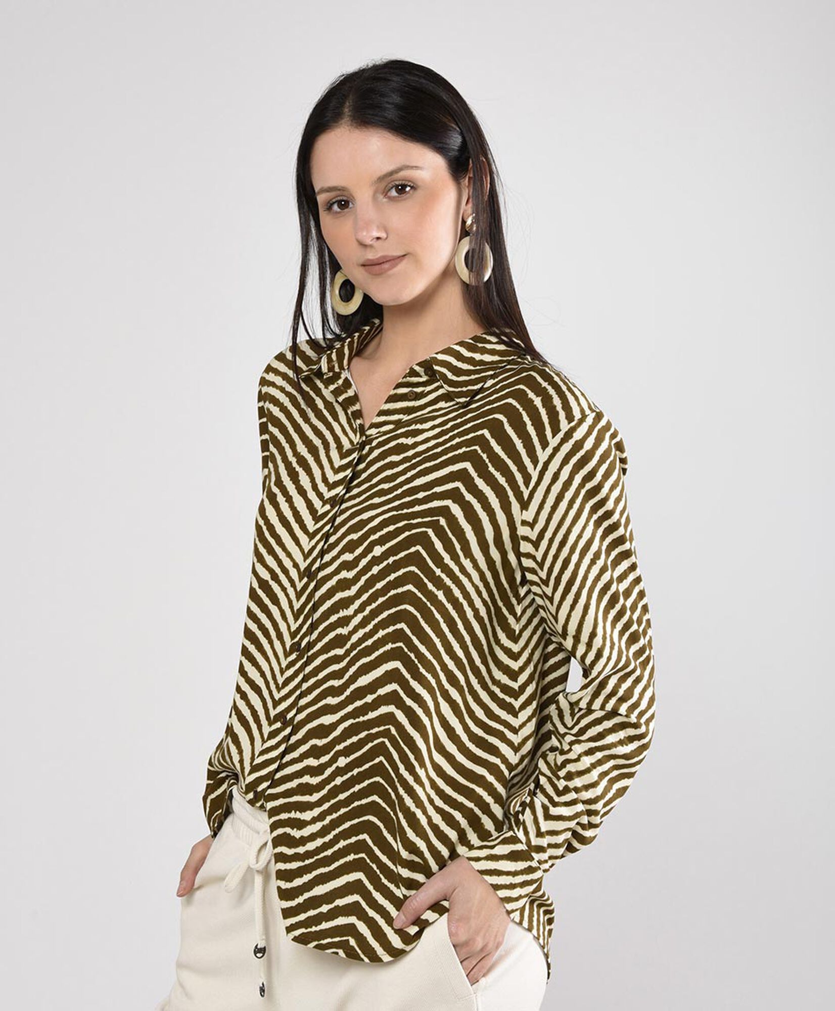 Blusa mujer animal print Blusa mujer animal print