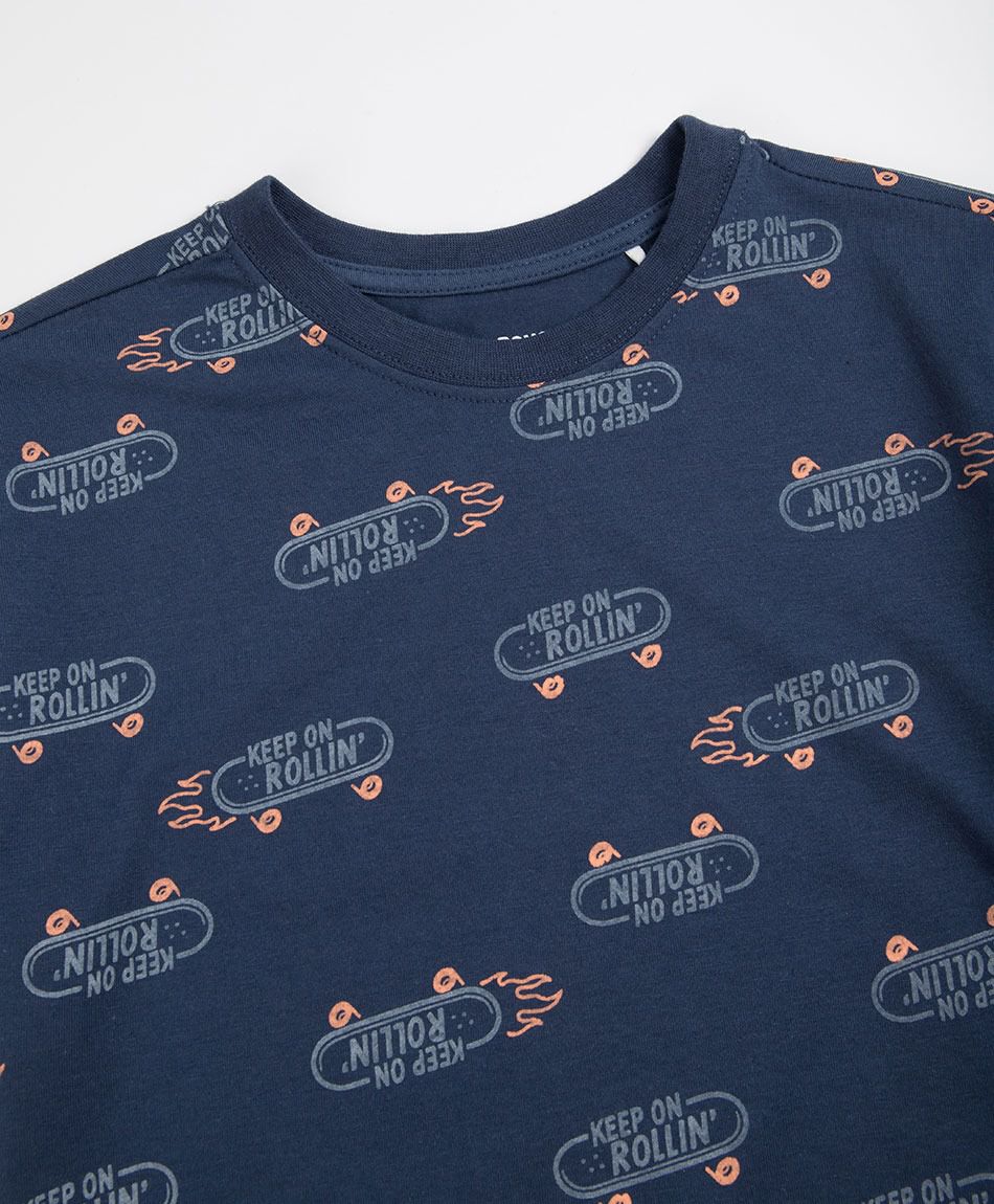 Polera ni&ntilde;o keep on rollin