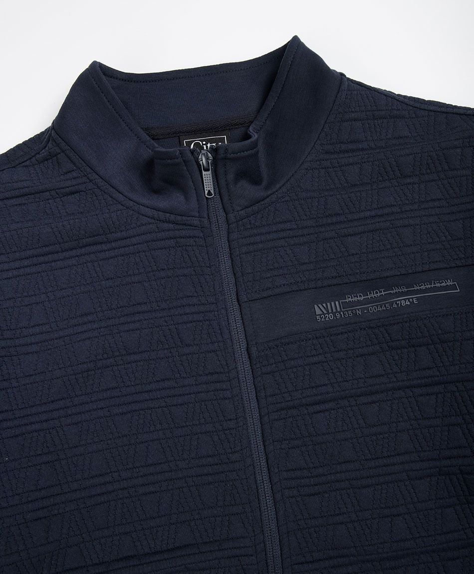 Chaqueta hombre bomber azul